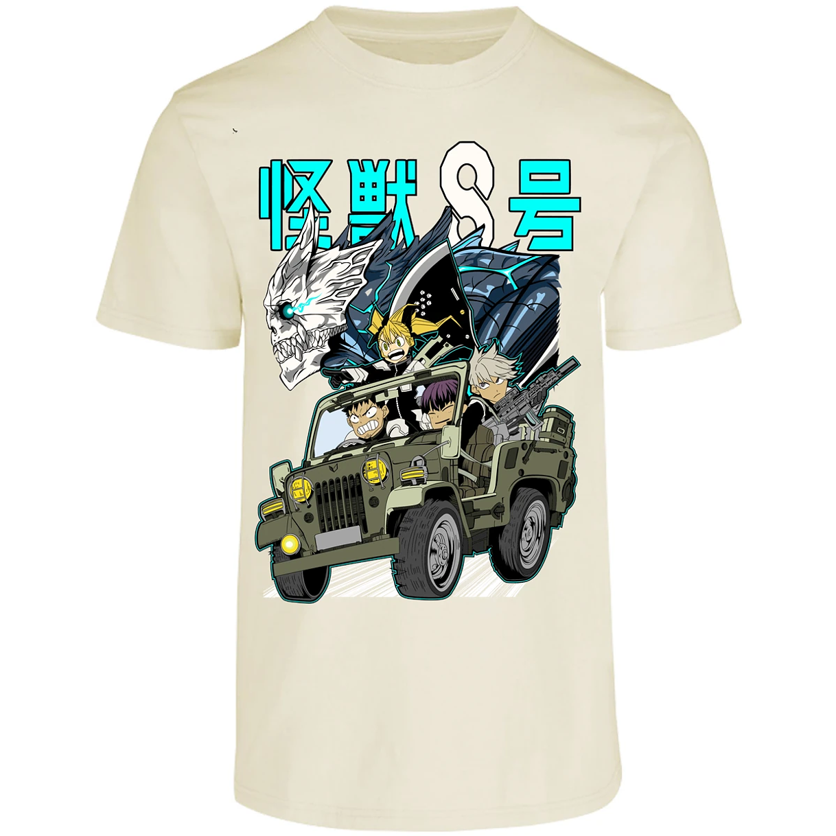 Playera Kaiju 8 Anime Kaiju 8 para Adulto 21