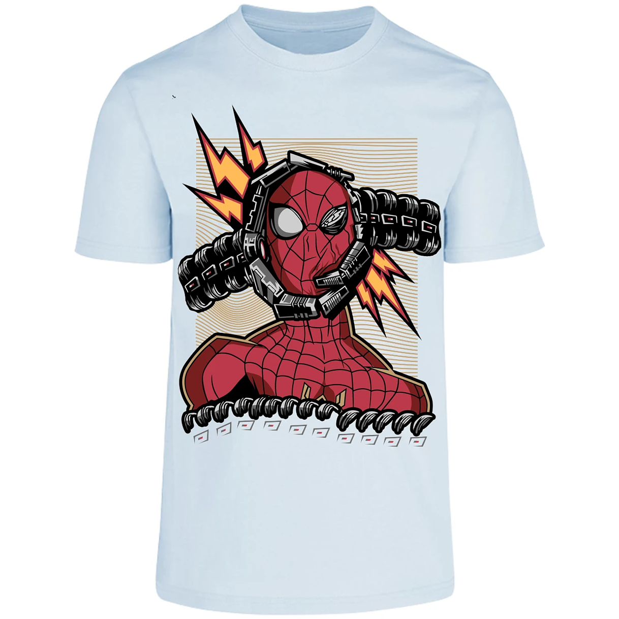 Playera Marvel Spiderman Crushed para Adulto 8