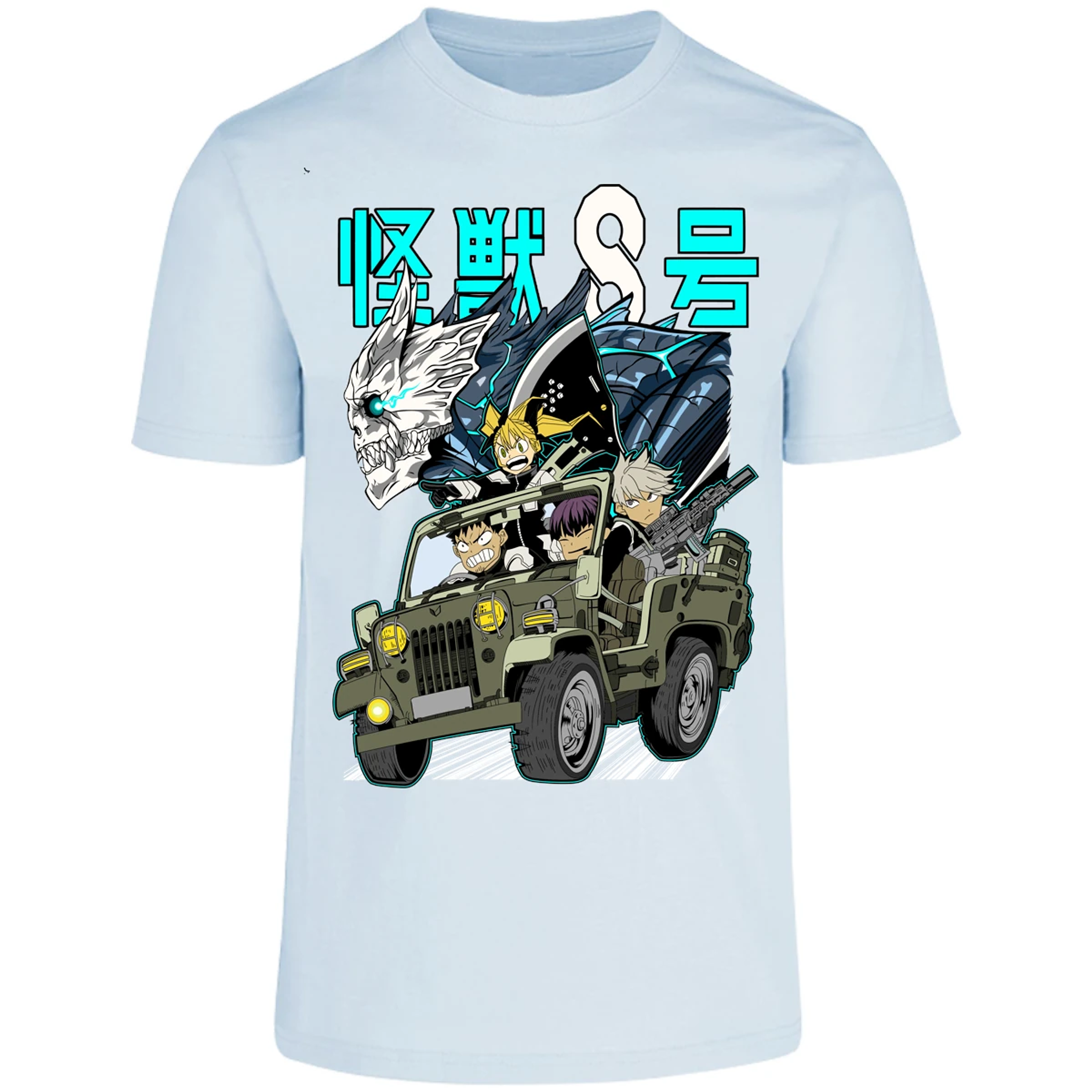 Playera Kaiju 8 Anime Kaiju 8 para Adulto 26