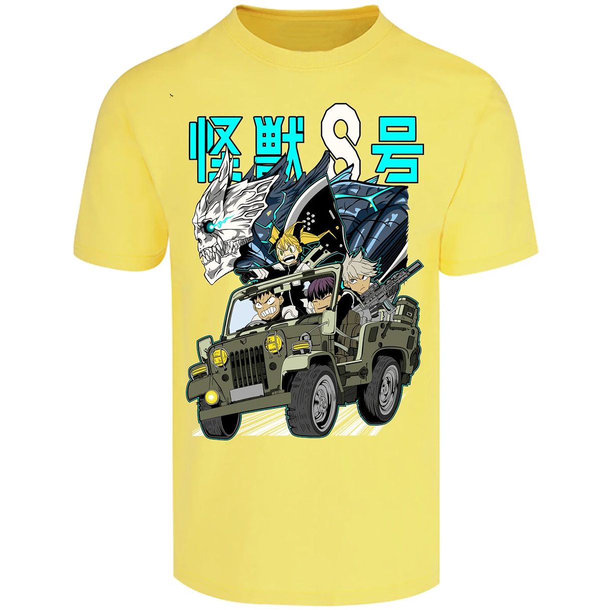 Playera Kaiju 8 Anime Kaiju 8 para Adulto 9