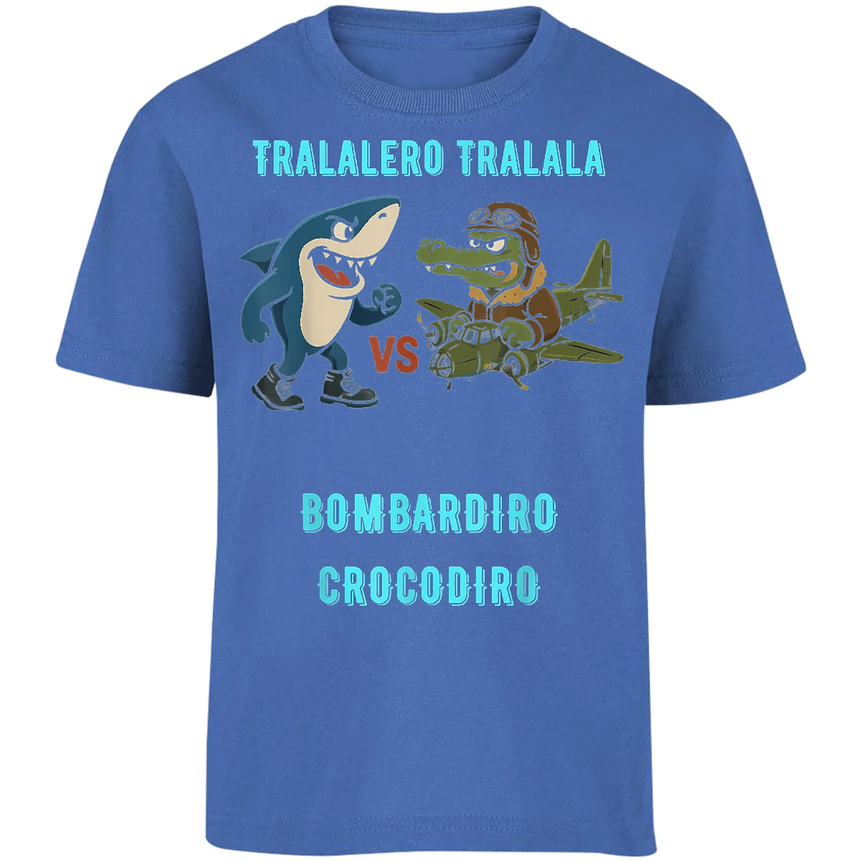 Playera Memes Bombardiro X Tralalero para Niño 5