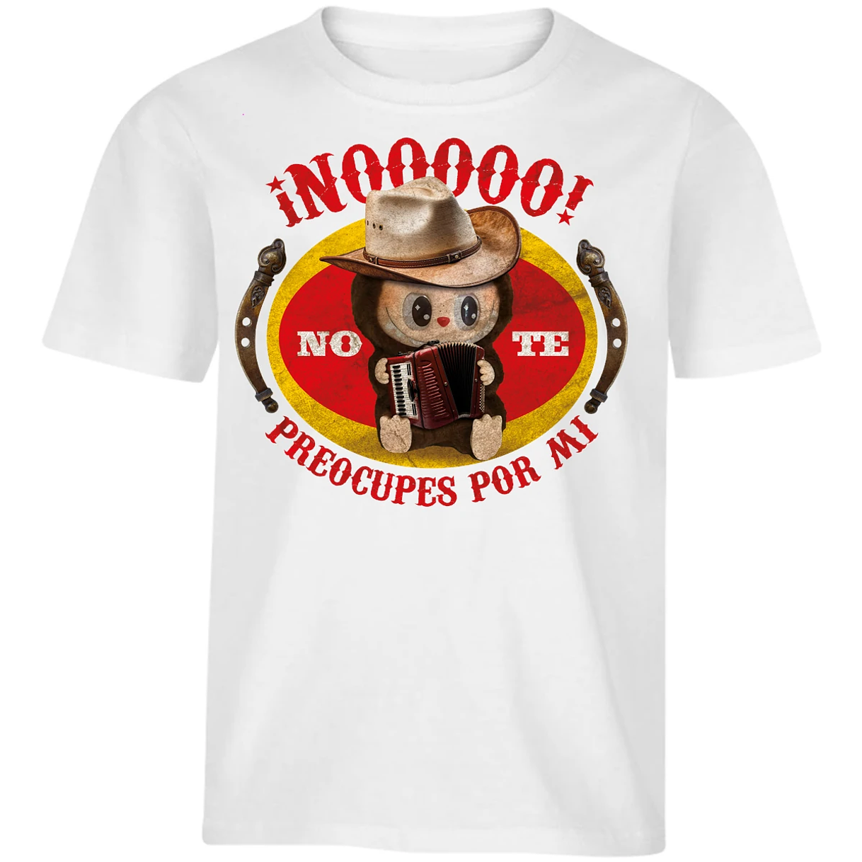 Playera Labubu Labubus No Te Preocupes para Niño 15