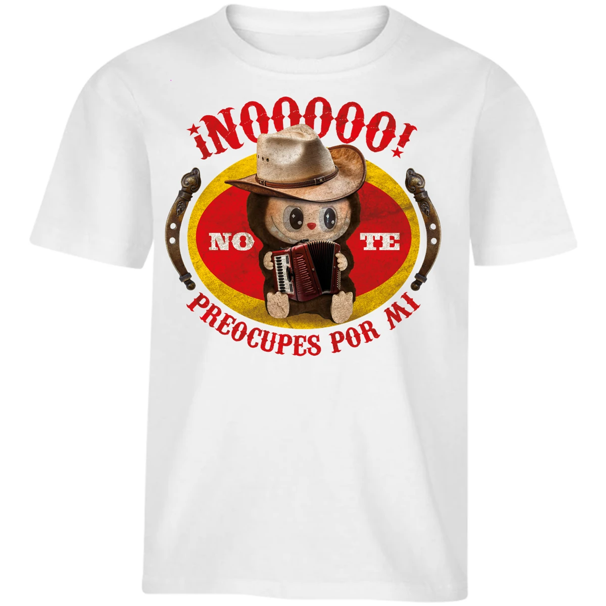 Playera Labubu Labubus No Te Preocupes para Niño 15