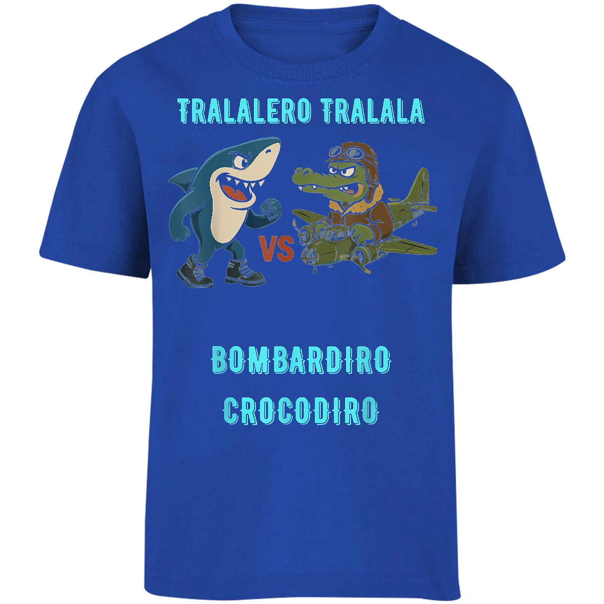 Playera Memes Bombardiro X Tralalero para Niño 9