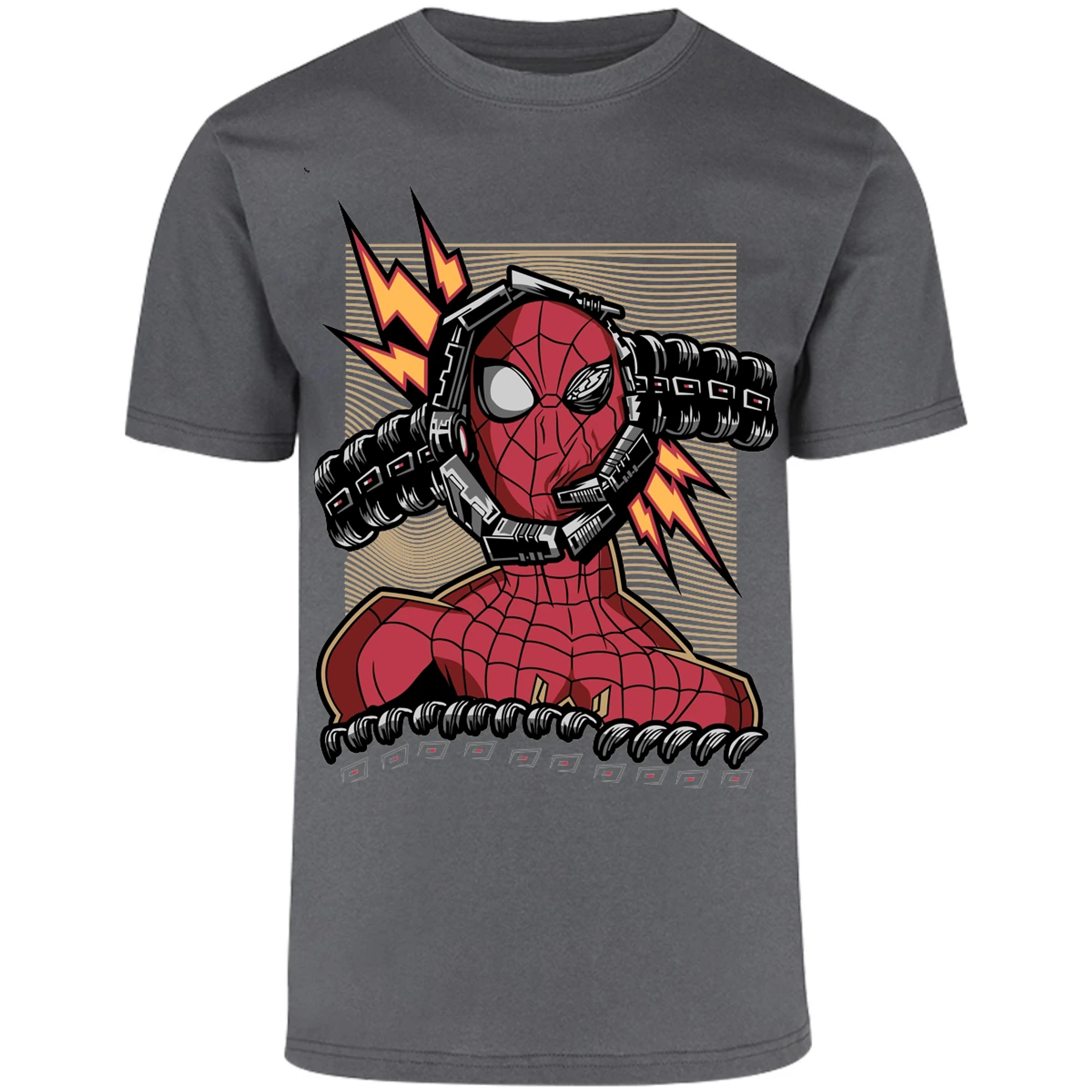 Playera Marvel Spiderman Crushed para Adulto 17