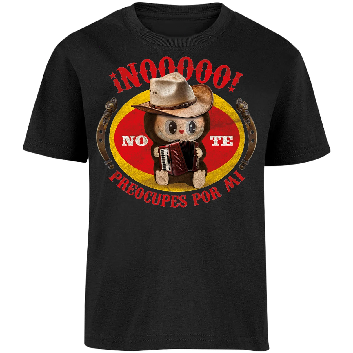 Playera Labubu Labubus No Te Preocupes para Niño 8