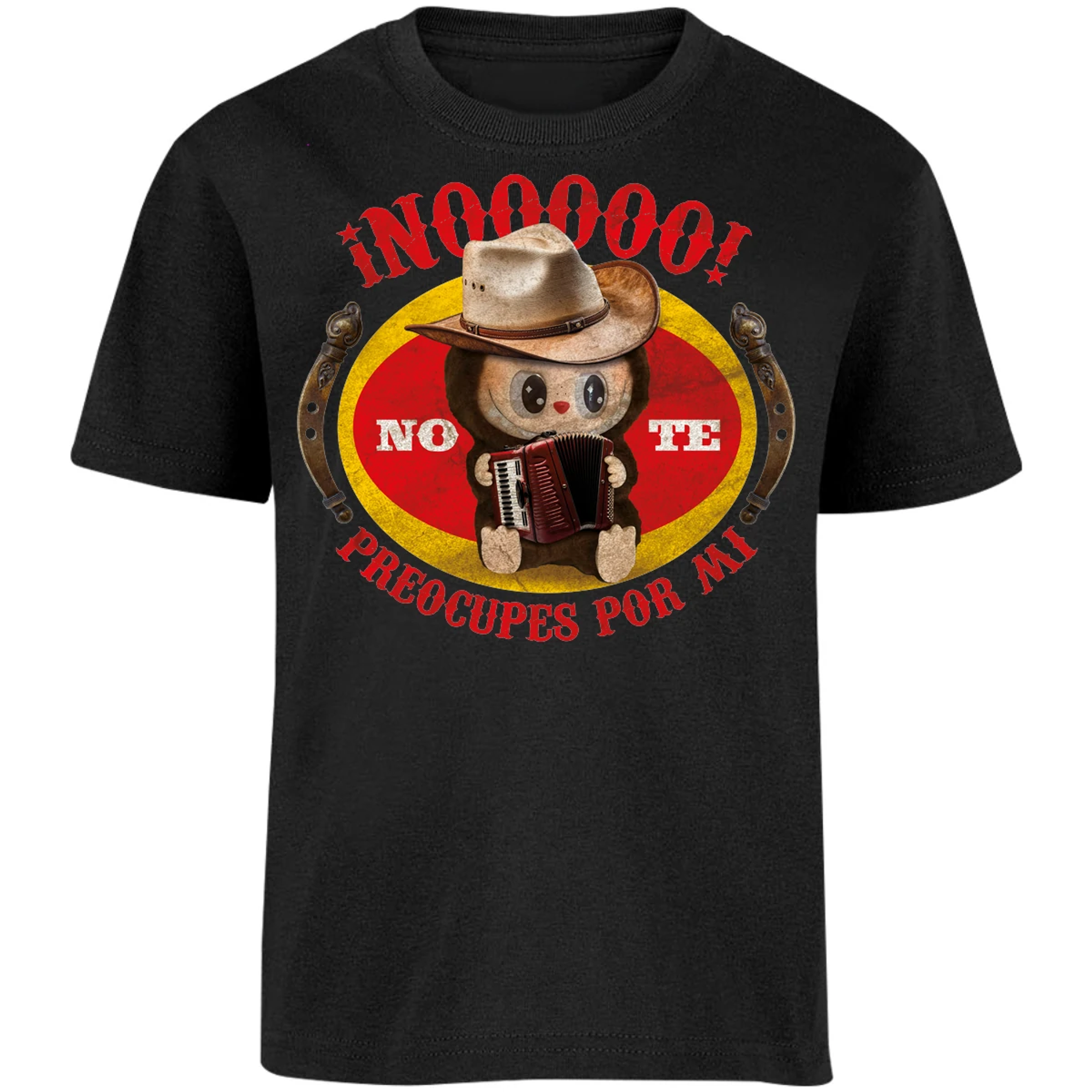 Playera Labubu Labubus No Te Preocupes para Niño 8