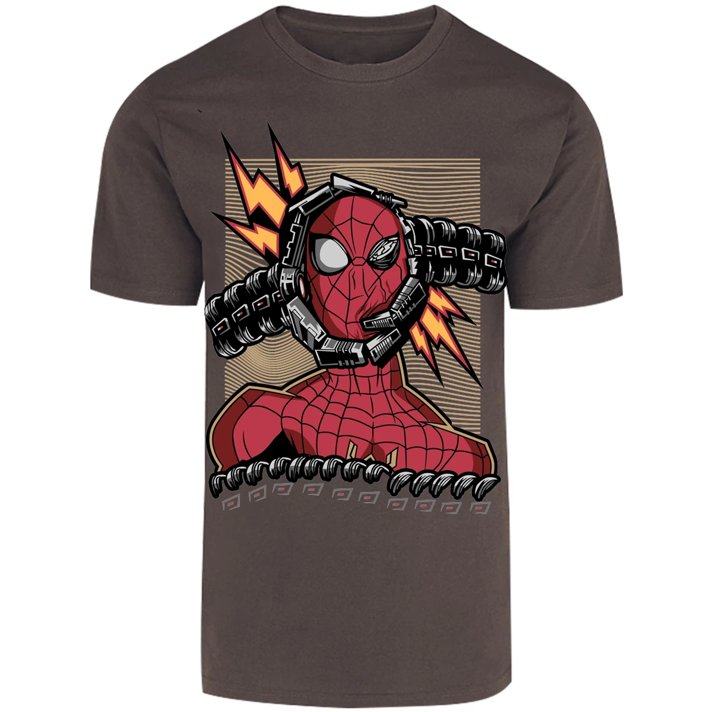 Playera Marvel Spiderman Crushed para Adulto 7