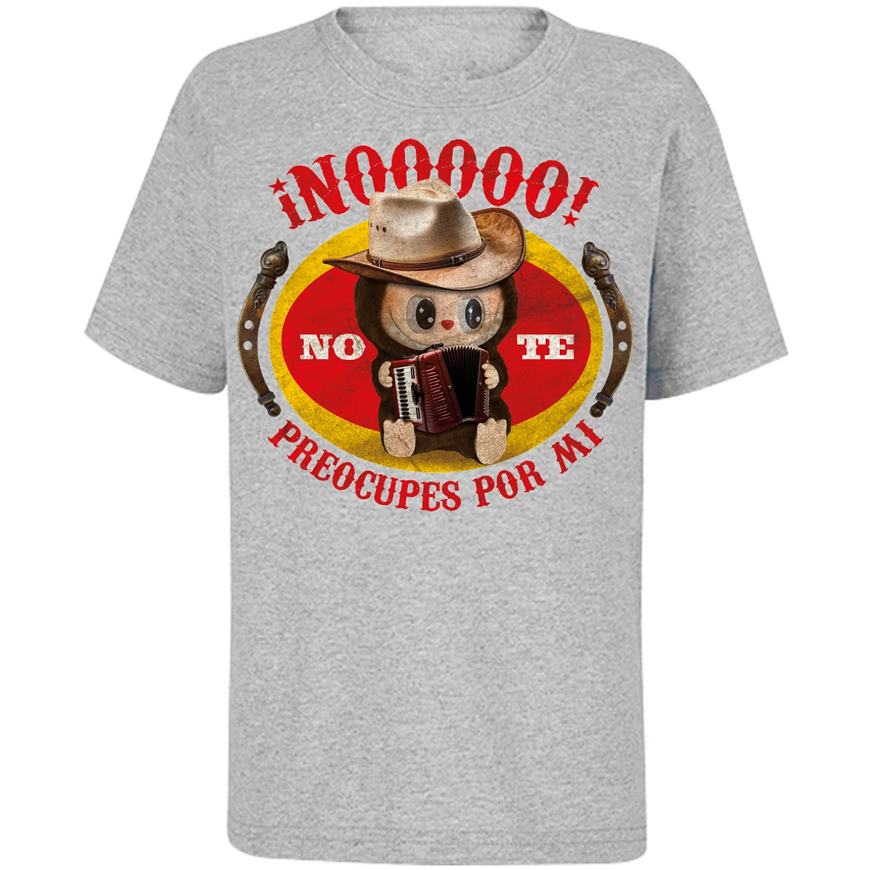 Playera Labubu Labubus No Te Preocupes para Niño 10