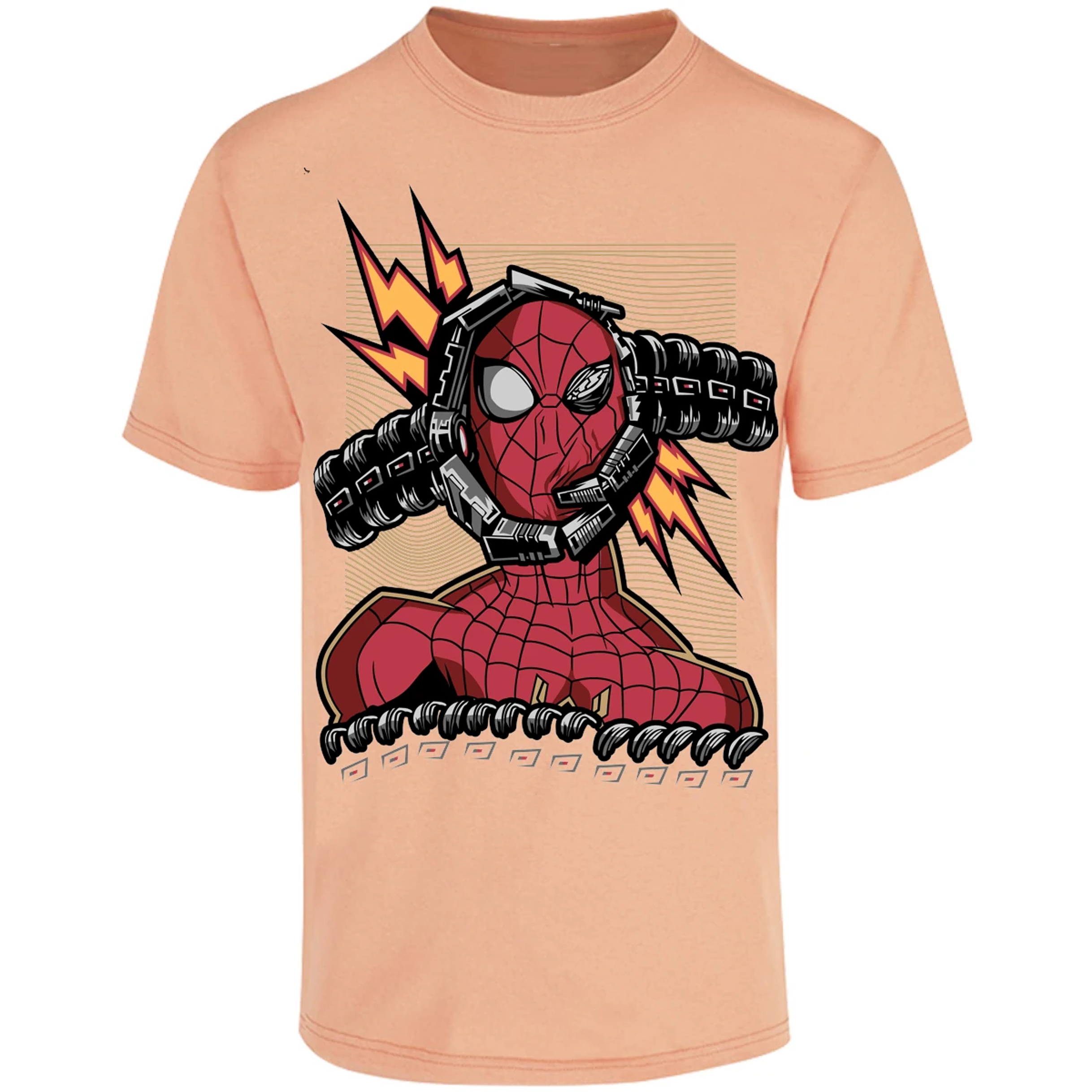 Playera Marvel Spiderman Crushed para Adulto 22