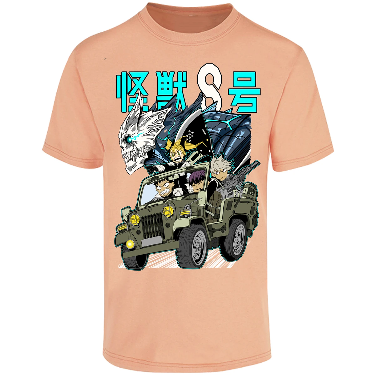 Playera Kaiju 8 Anime Kaiju 8 para Adulto 28
