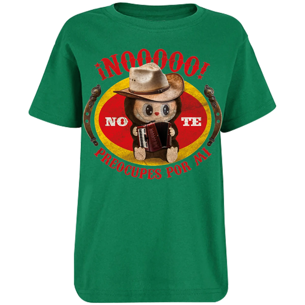 Playera Labubu Labubus No Te Preocupes para Niño 1