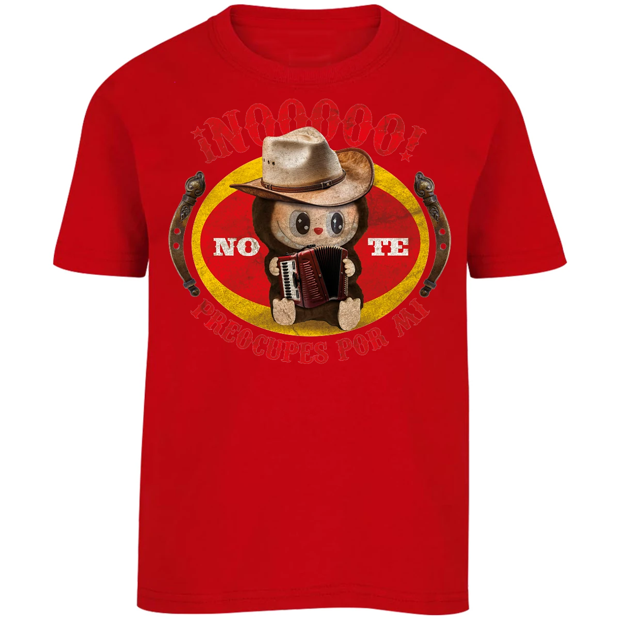 Playera Labubu Labubus No Te Preocupes para Niño 2