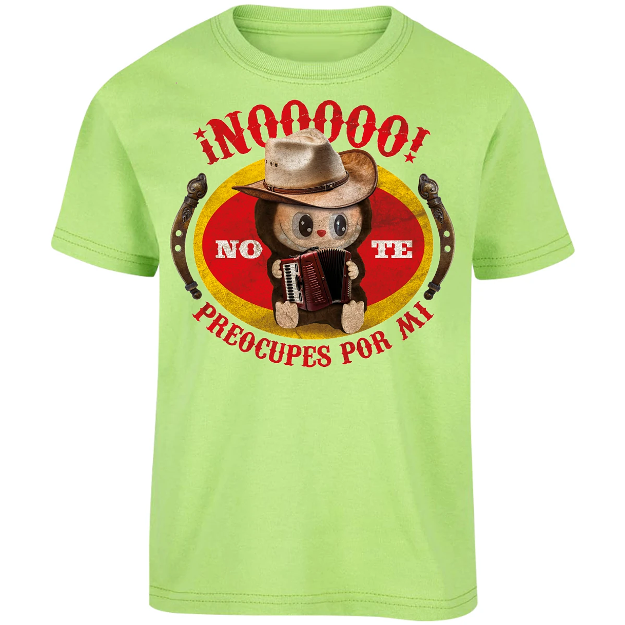 Playera Labubu Labubus No Te Preocupes para Niño 3