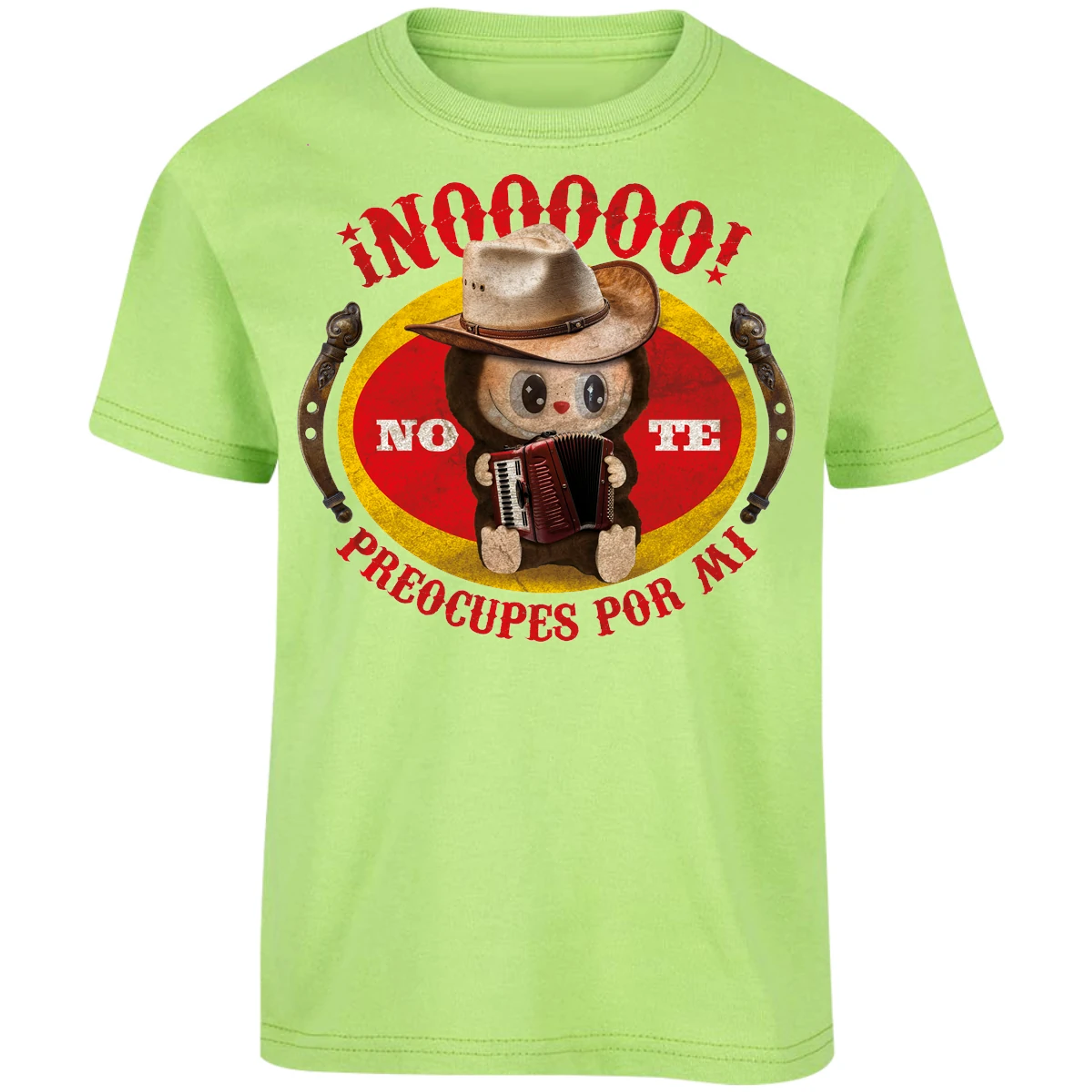 Playera Labubu Labubus No Te Preocupes para Niño 3