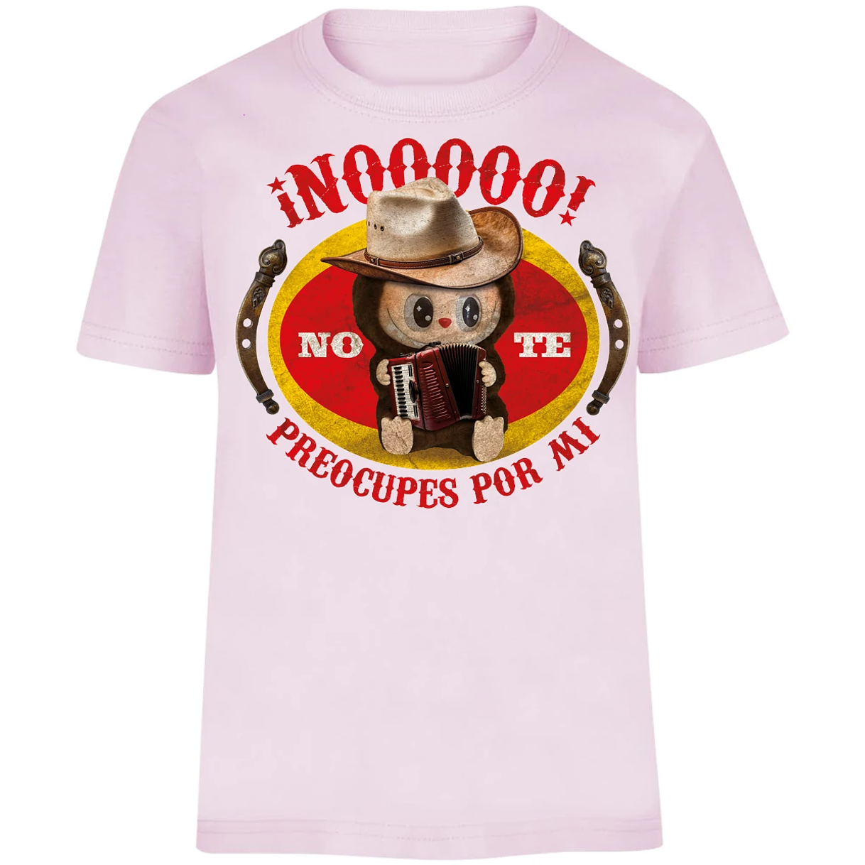 Playera Labubu Labubus No Te Preocupes para Niño 5