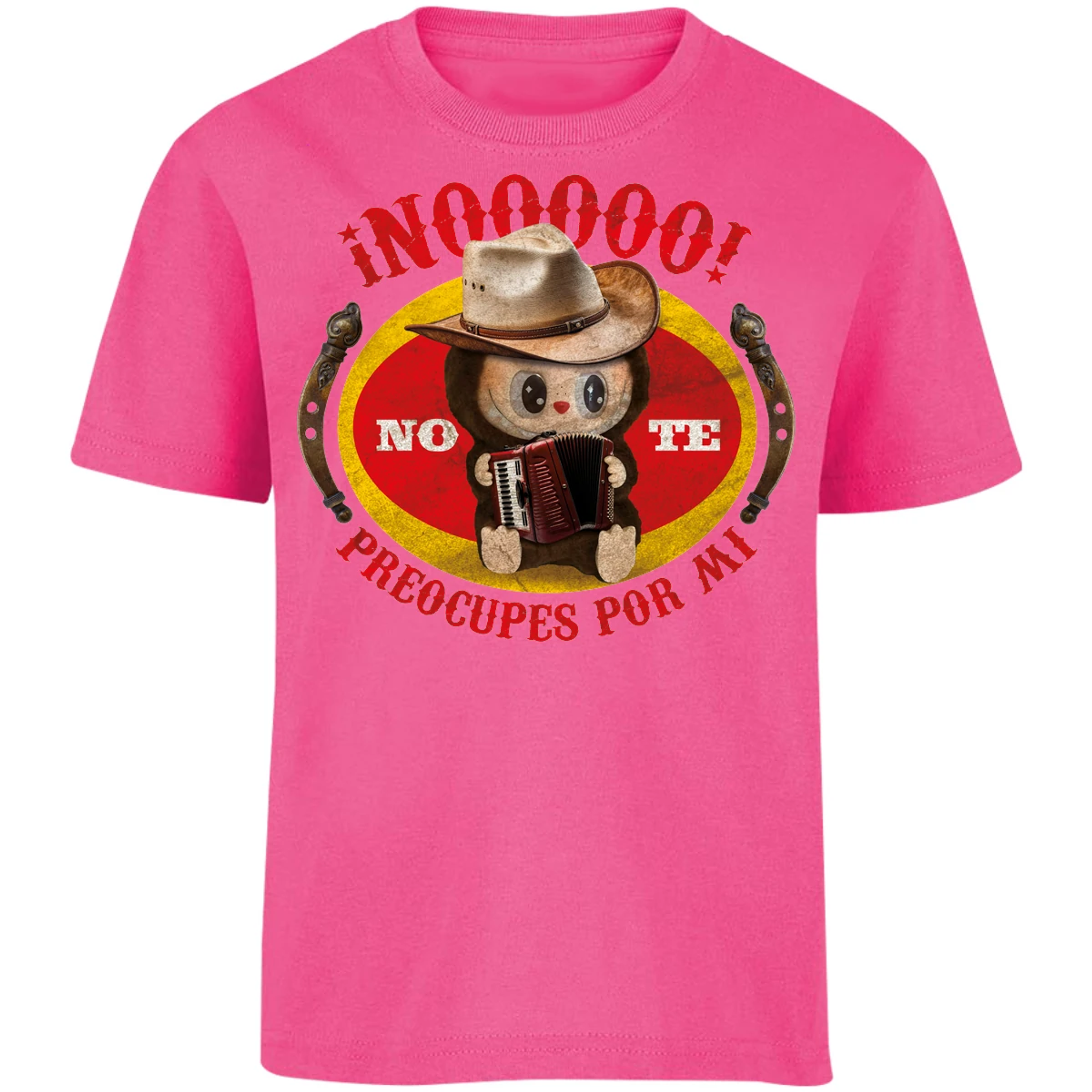 Playera Labubu Labubus No Te Preocupes para Niño 6