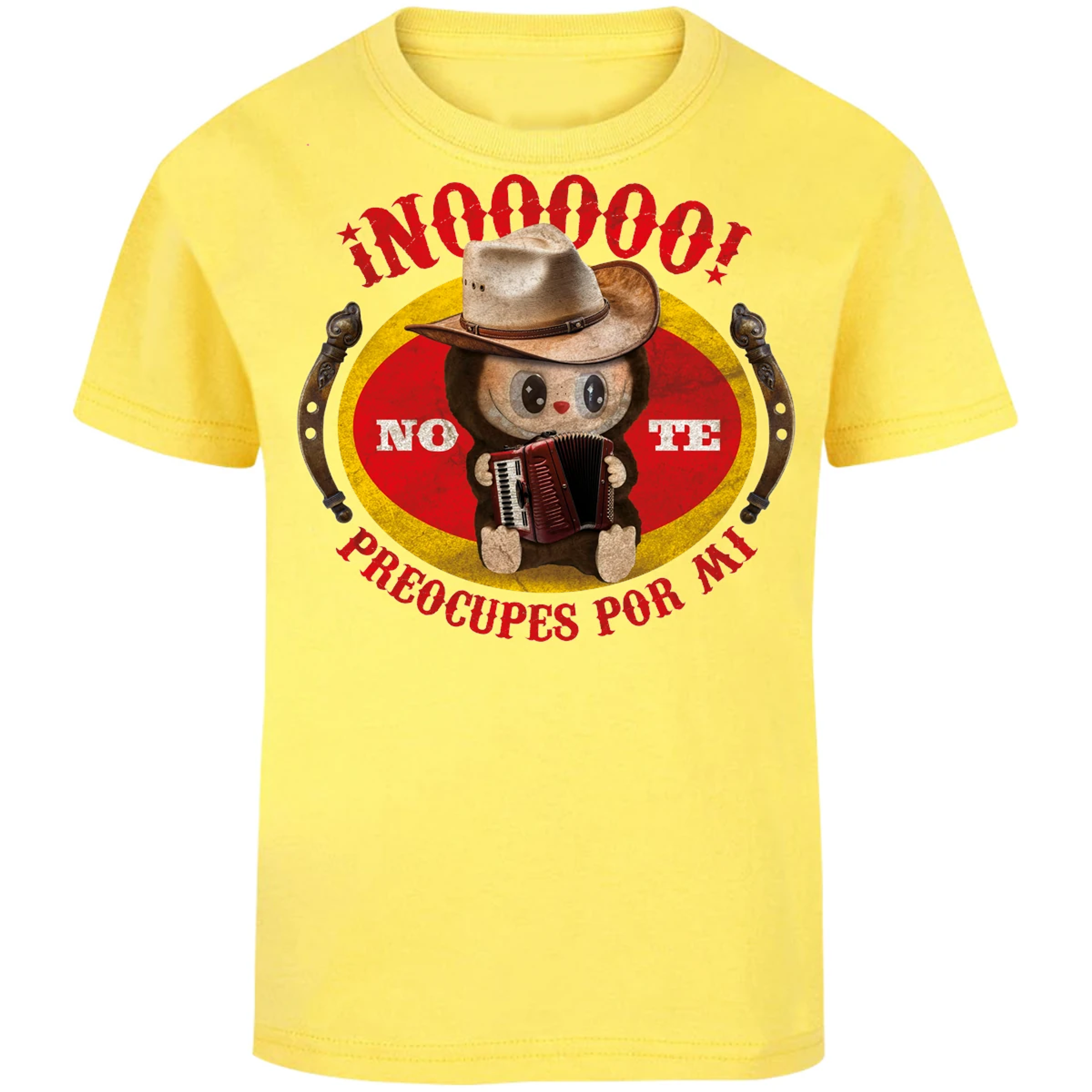 Playera Labubu Labubus No Te Preocupes para Niño 7