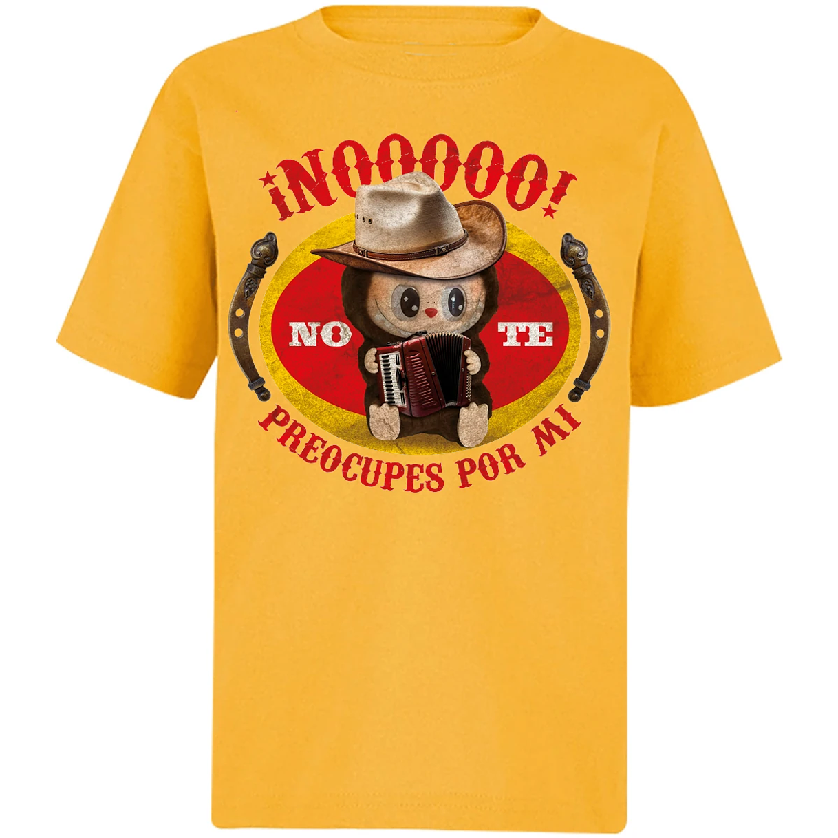 Playera Labubu Labubus No Te Preocupes para Niño 9