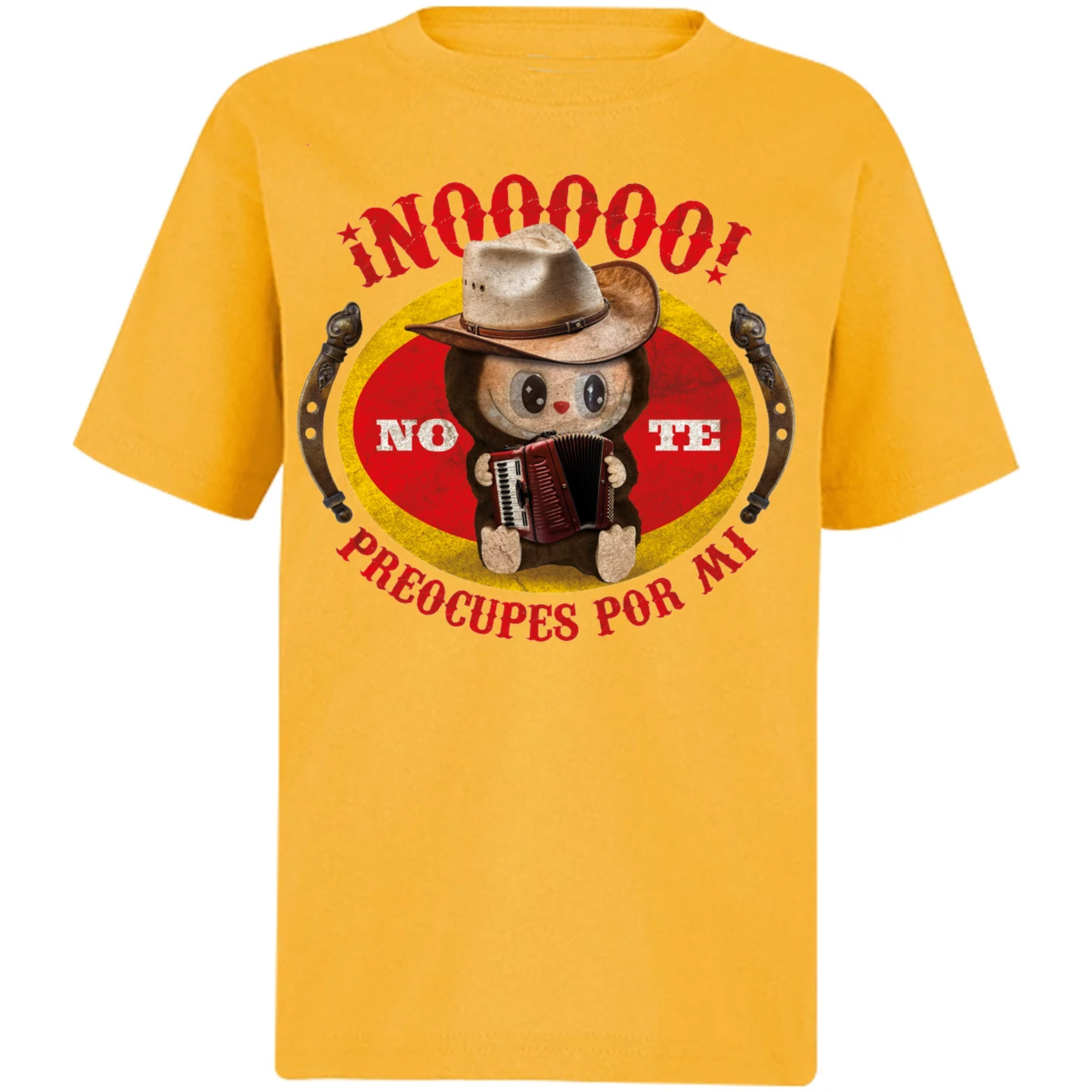 Playera Labubu Labubus No Te Preocupes para Niño 9