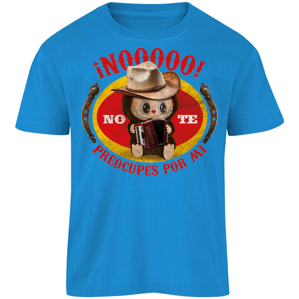 Playera Labubu Labubus No Te Preocupes para Niño 16