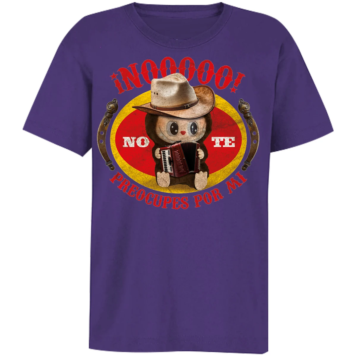 Playera Labubu Labubus No Te Preocupes para Niño 17