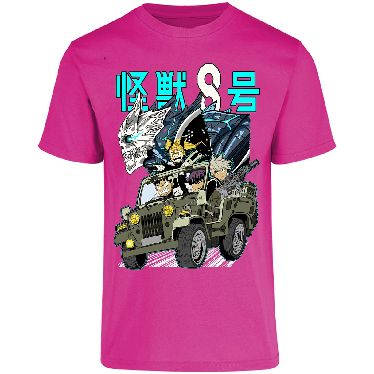 Playera Kaiju 8 Anime Kaiju 8 para Adulto 4