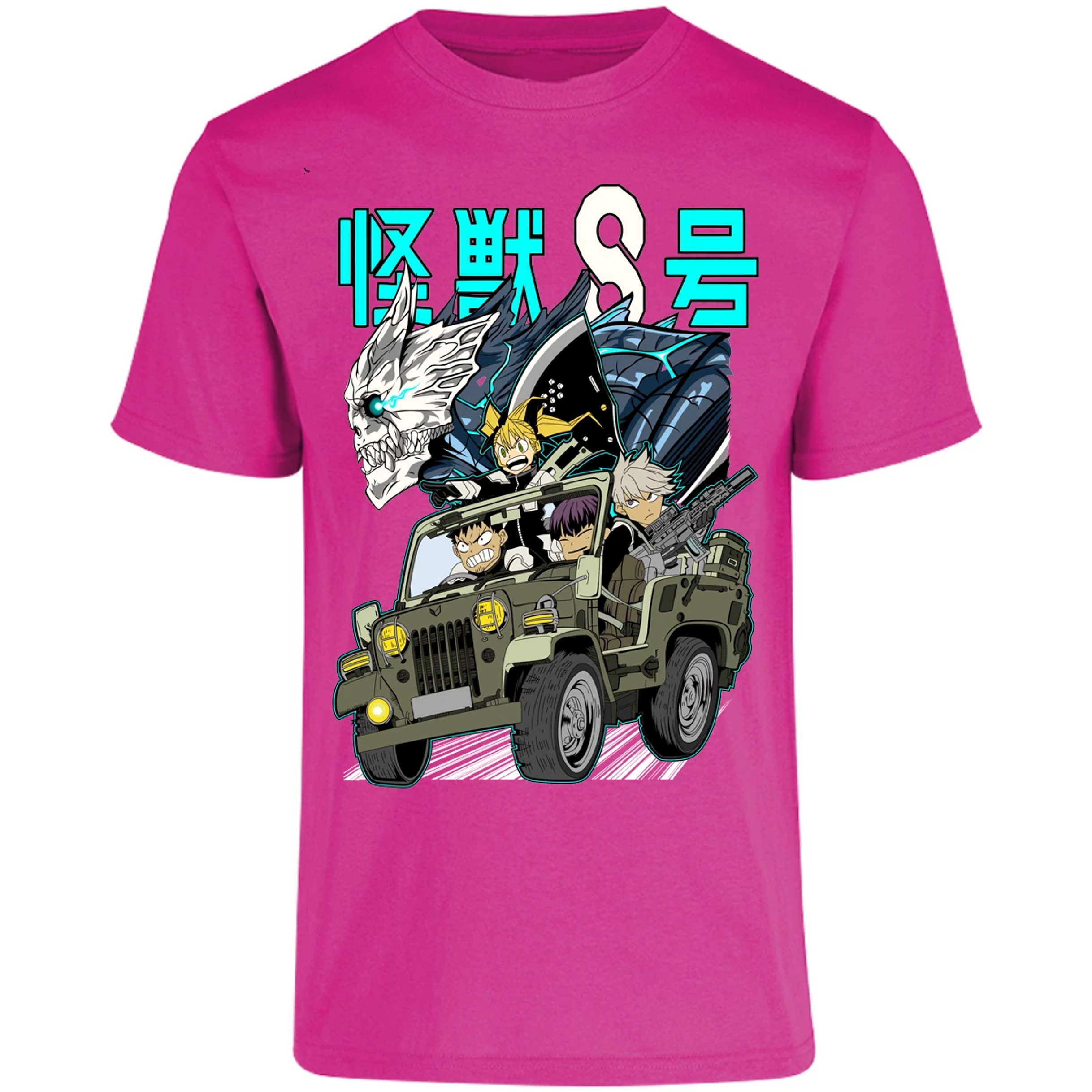 Playera Kaiju 8 Anime Kaiju 8 para Adulto 4