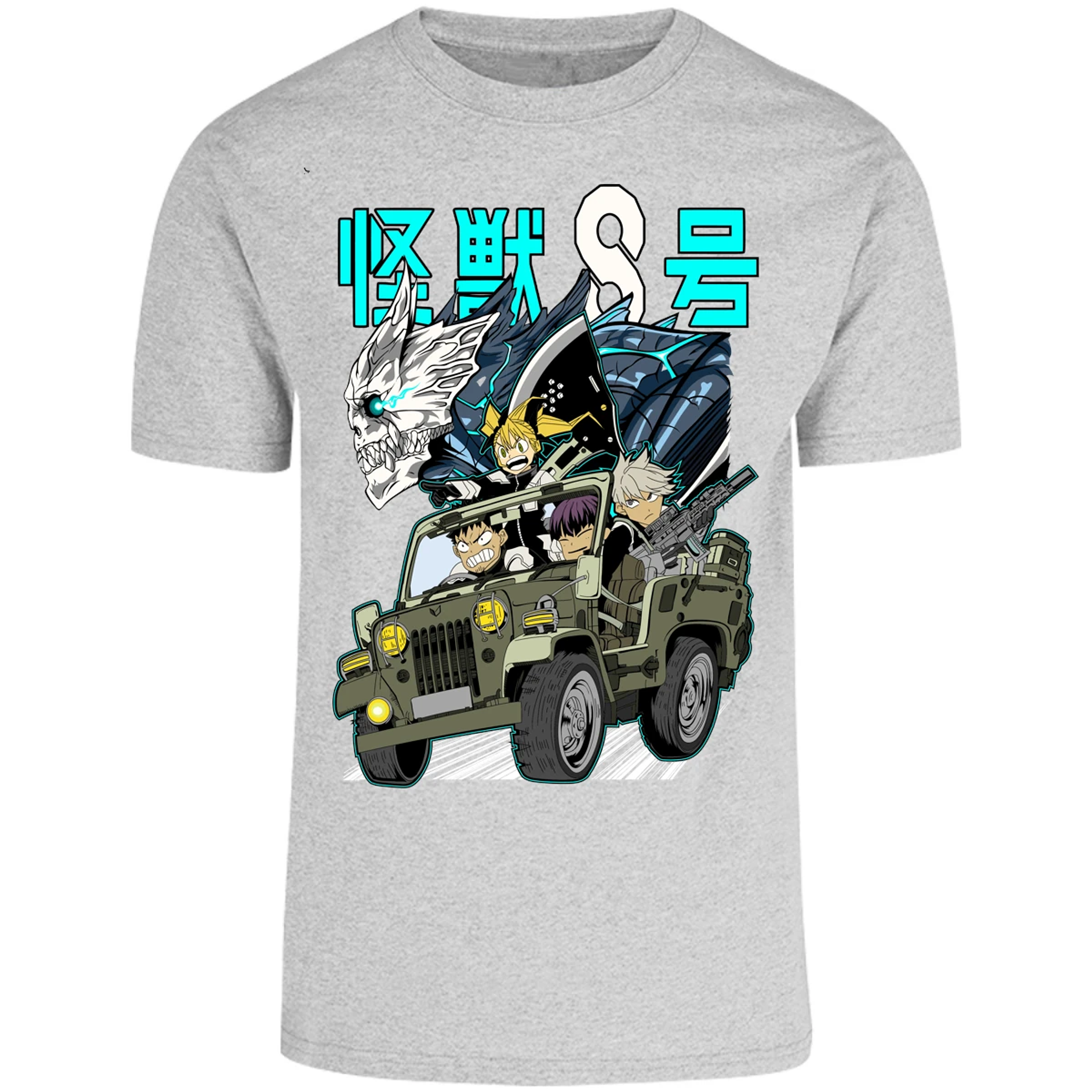 Playera Kaiju 8 Anime Kaiju 8 para Adulto 23