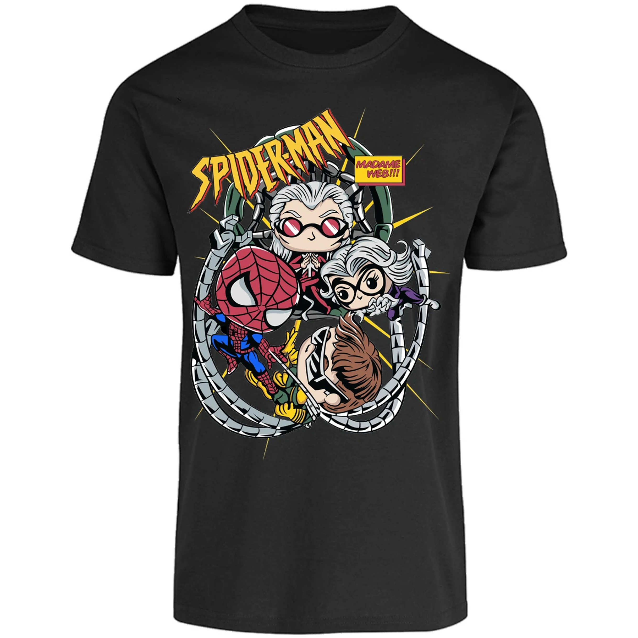 Playera Marvel Spiderman Madame Web para Adulto 3