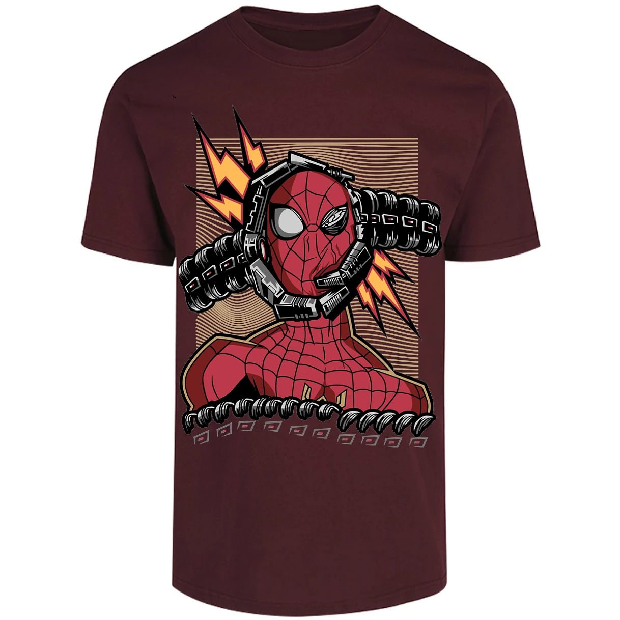 Playera Marvel Spiderman Crushed para Adulto 4