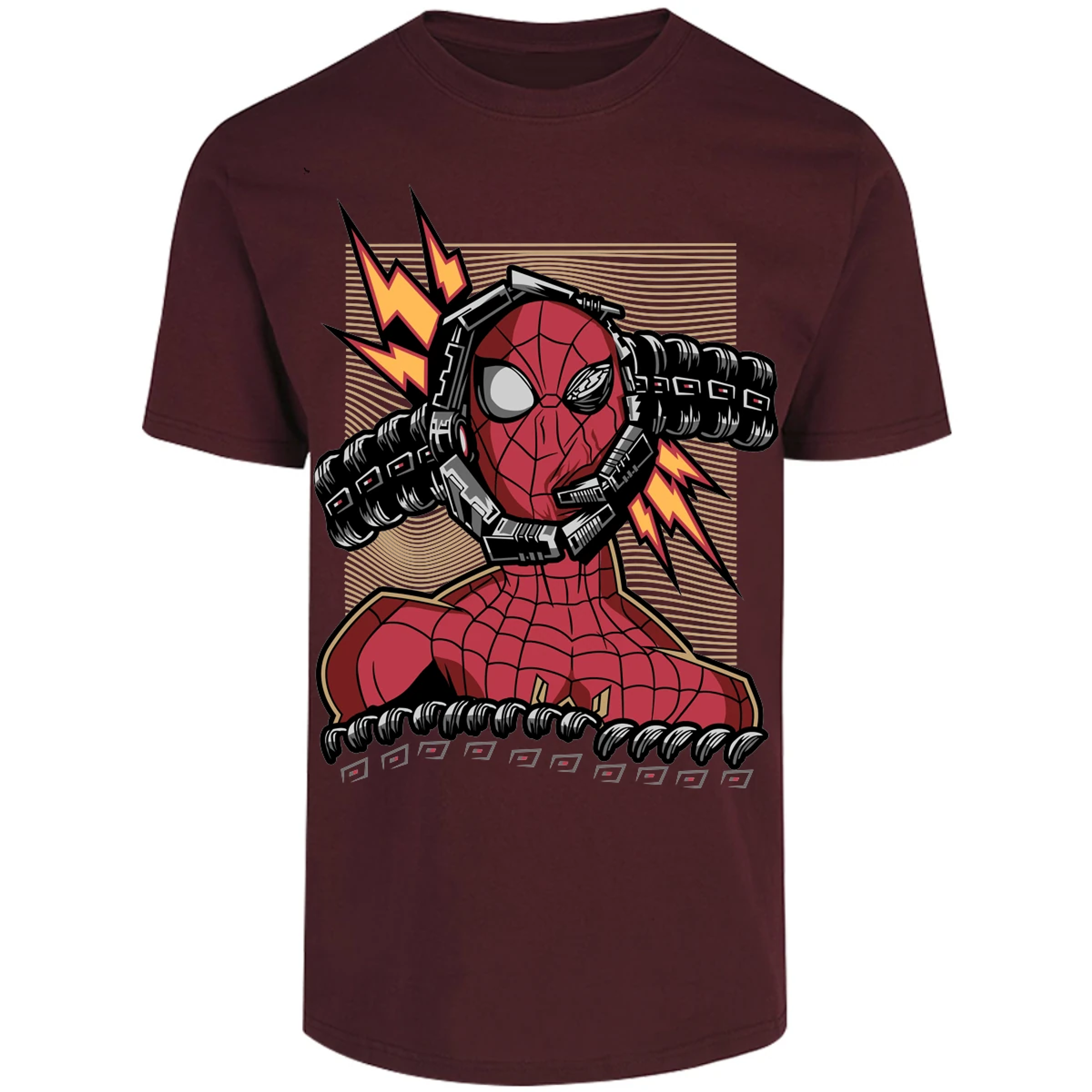 Playera Marvel Spiderman Crushed para Adulto 4