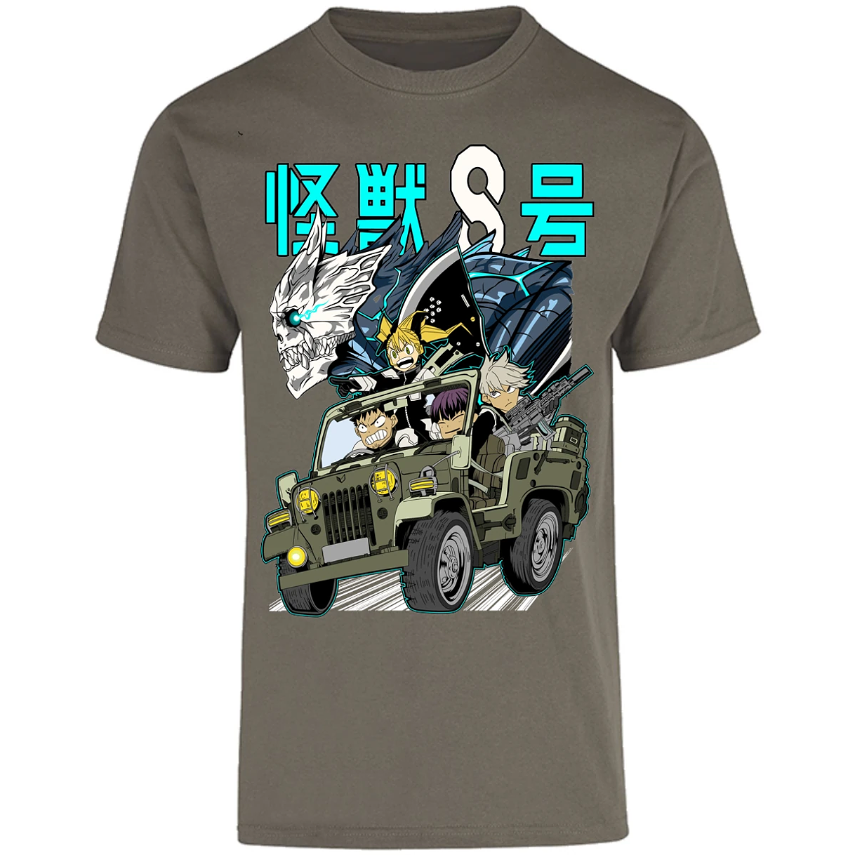Playera Kaiju 8 Anime Kaiju 8 para Adulto 5