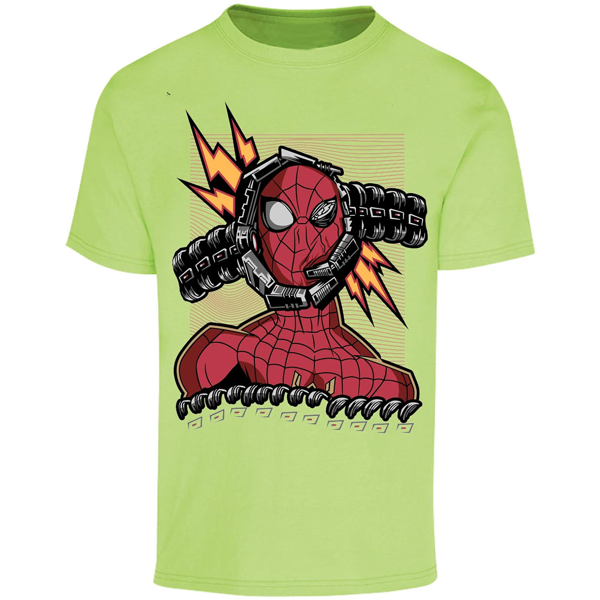 Playera Marvel Spiderman Crushed para Adulto 11