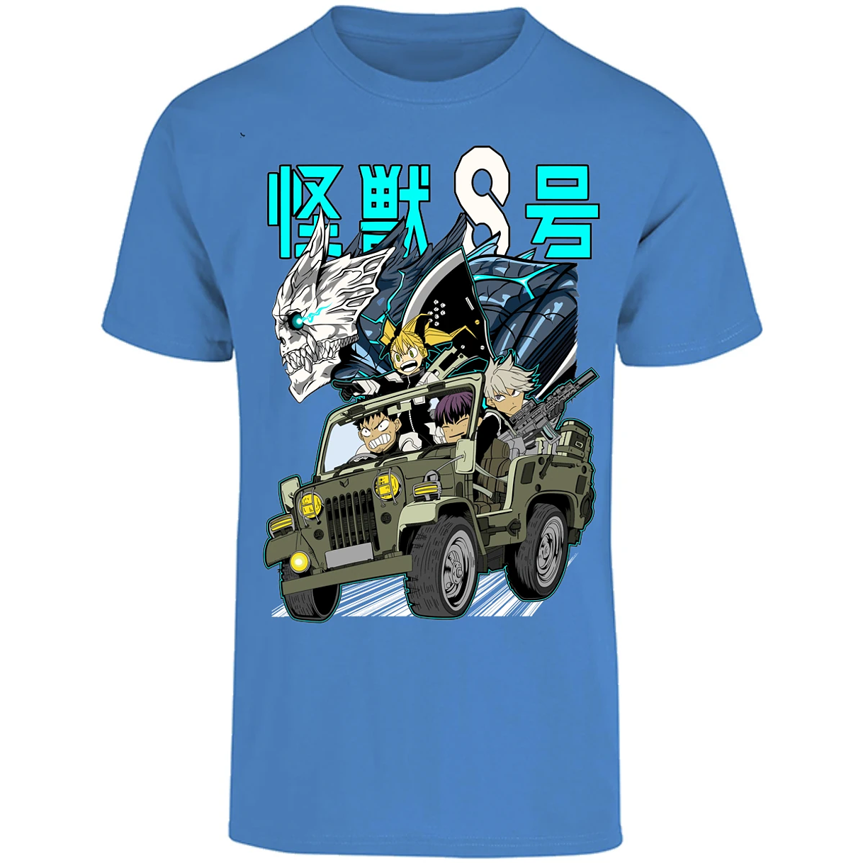 Playera Kaiju 8 Anime Kaiju 8 para Adulto 8