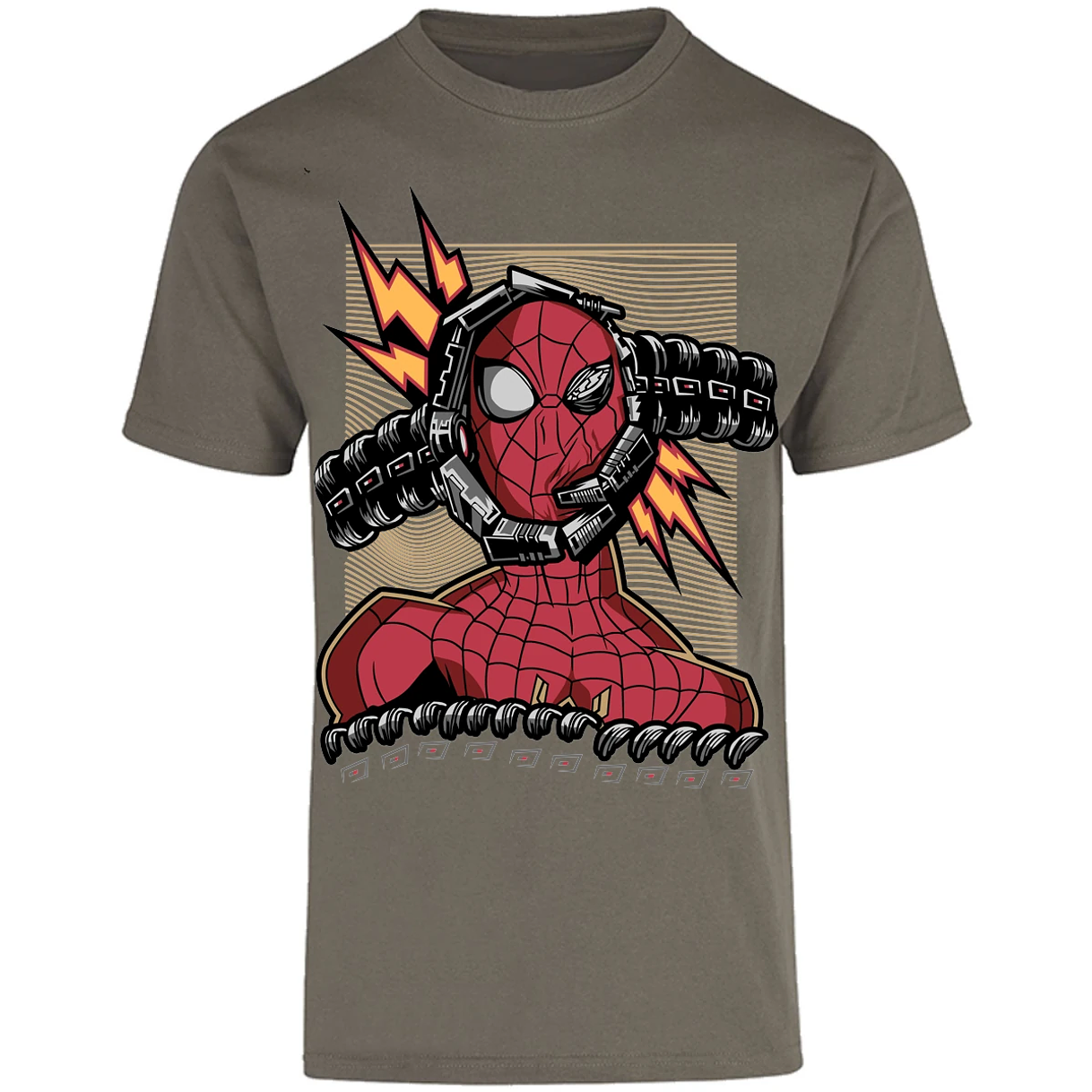 Playera Marvel Spiderman Crushed para Adulto 13