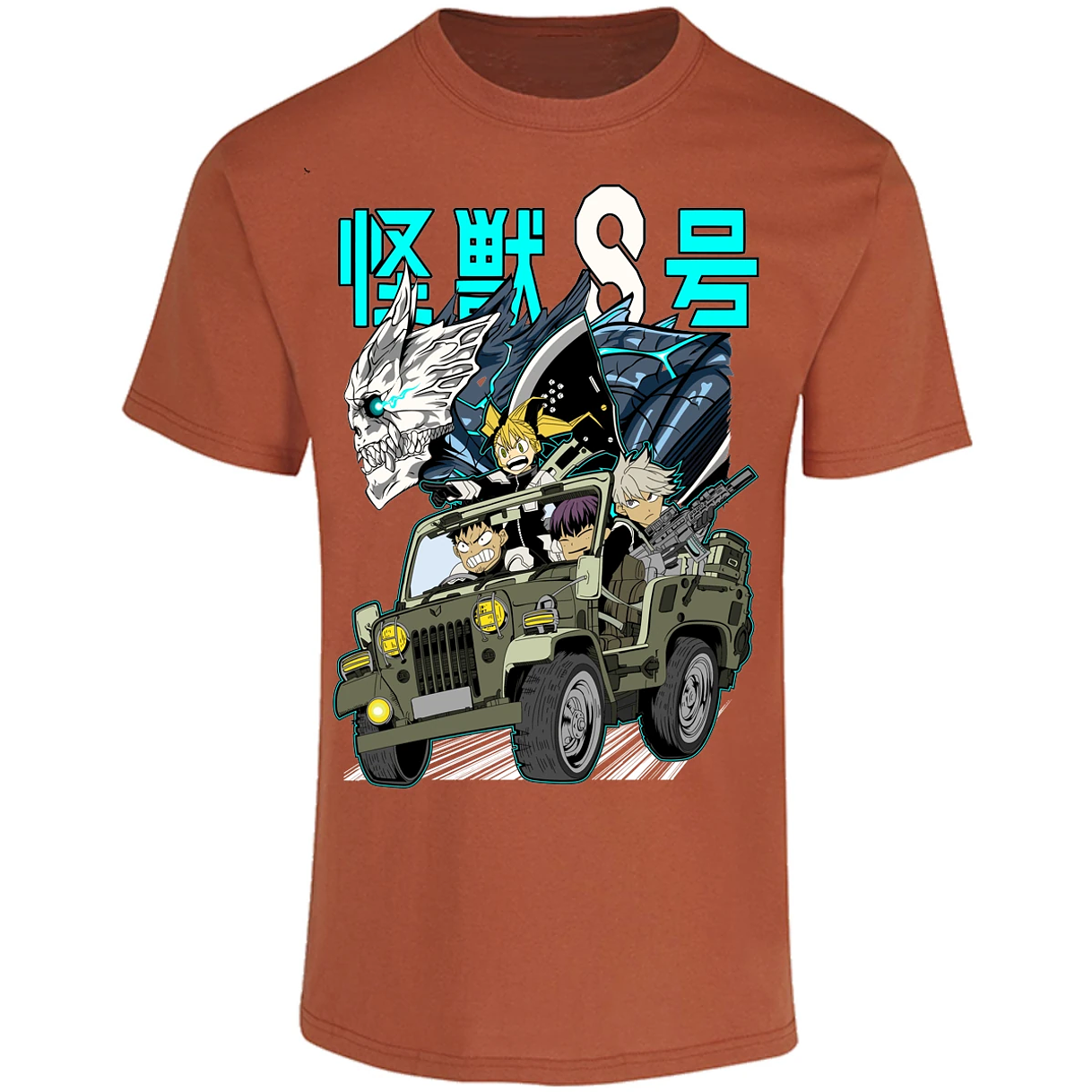Playera Kaiju 8 Anime Kaiju 8 para Adulto 10