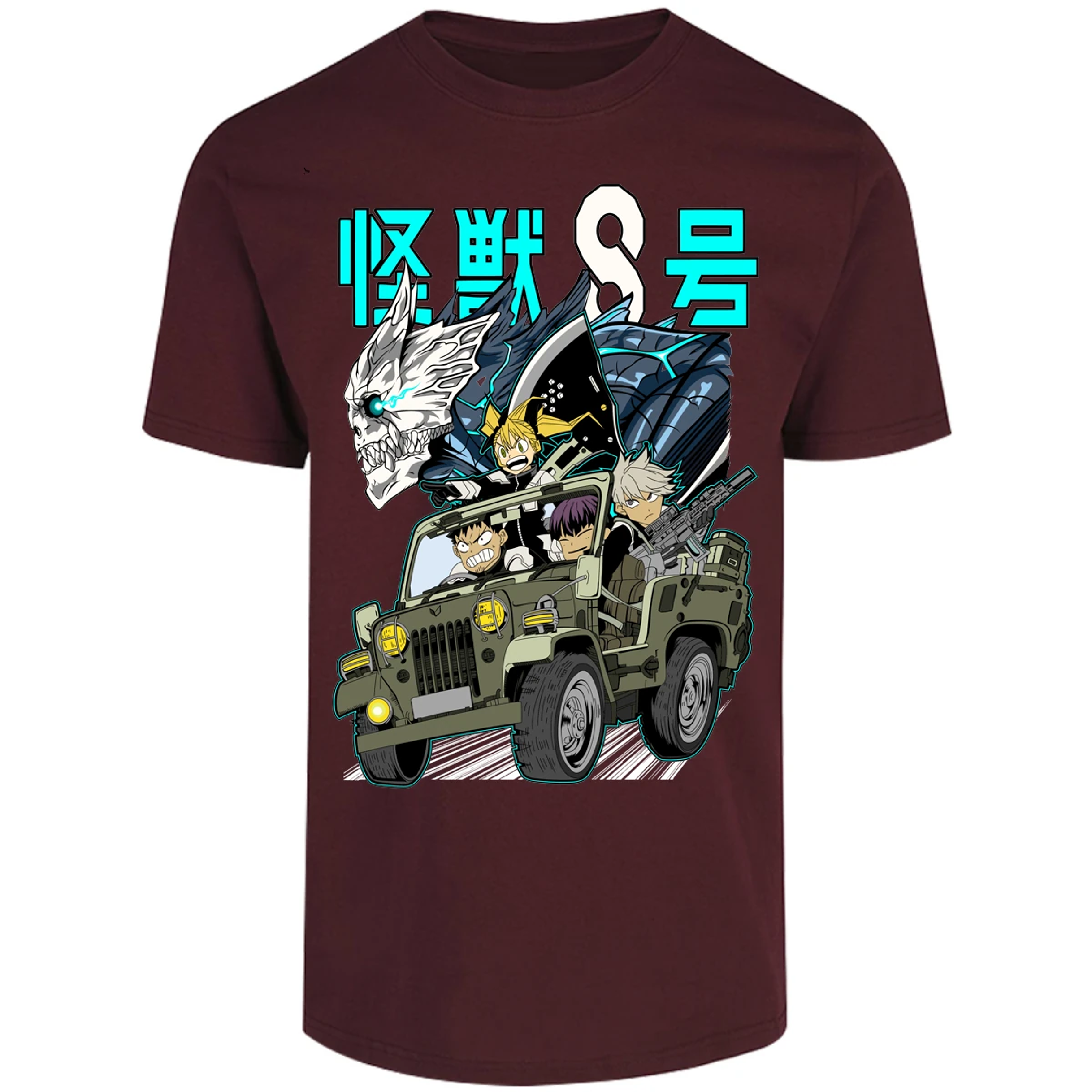 Playera Kaiju 8 Anime Kaiju 8 para Adulto 16