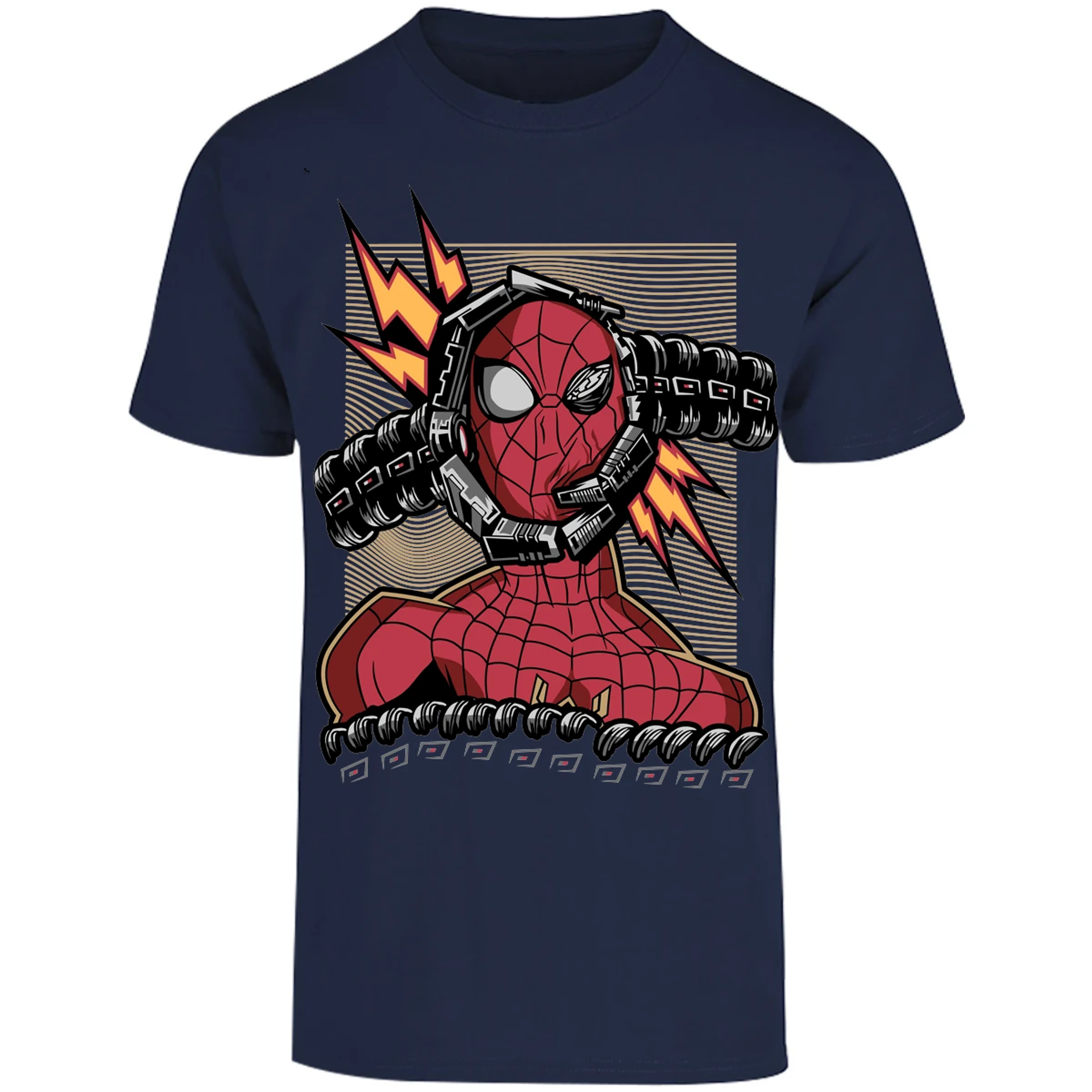 Playera Marvel Spiderman Crushed para Adulto 18