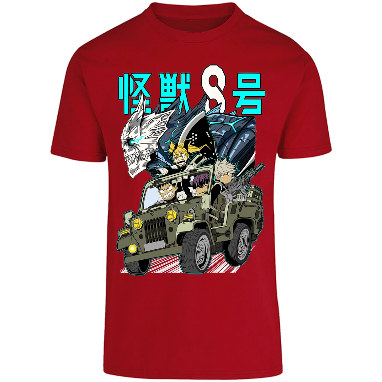 Playera Kaiju 8 Anime Kaiju 8 para Adulto 19