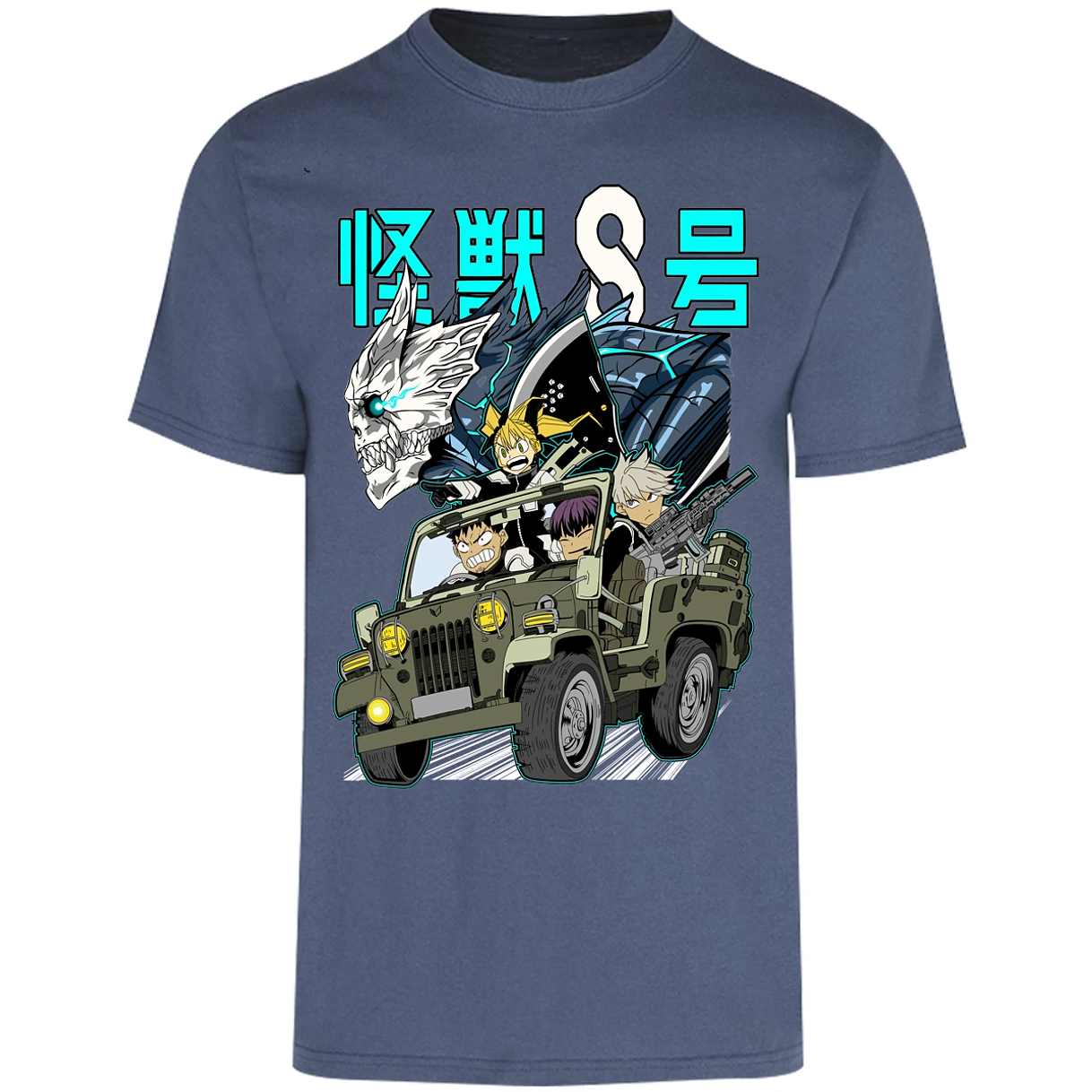 Playera Kaiju 8 Anime Kaiju 8 para Adulto 20