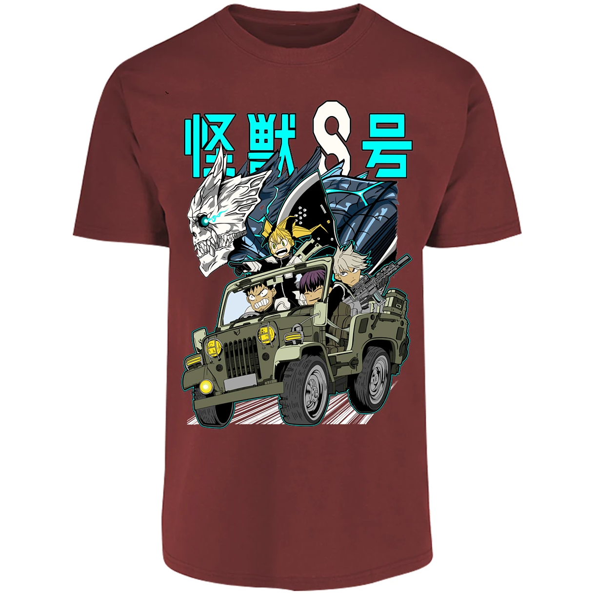 Playera Kaiju 8 Anime Kaiju 8 para Adulto 27