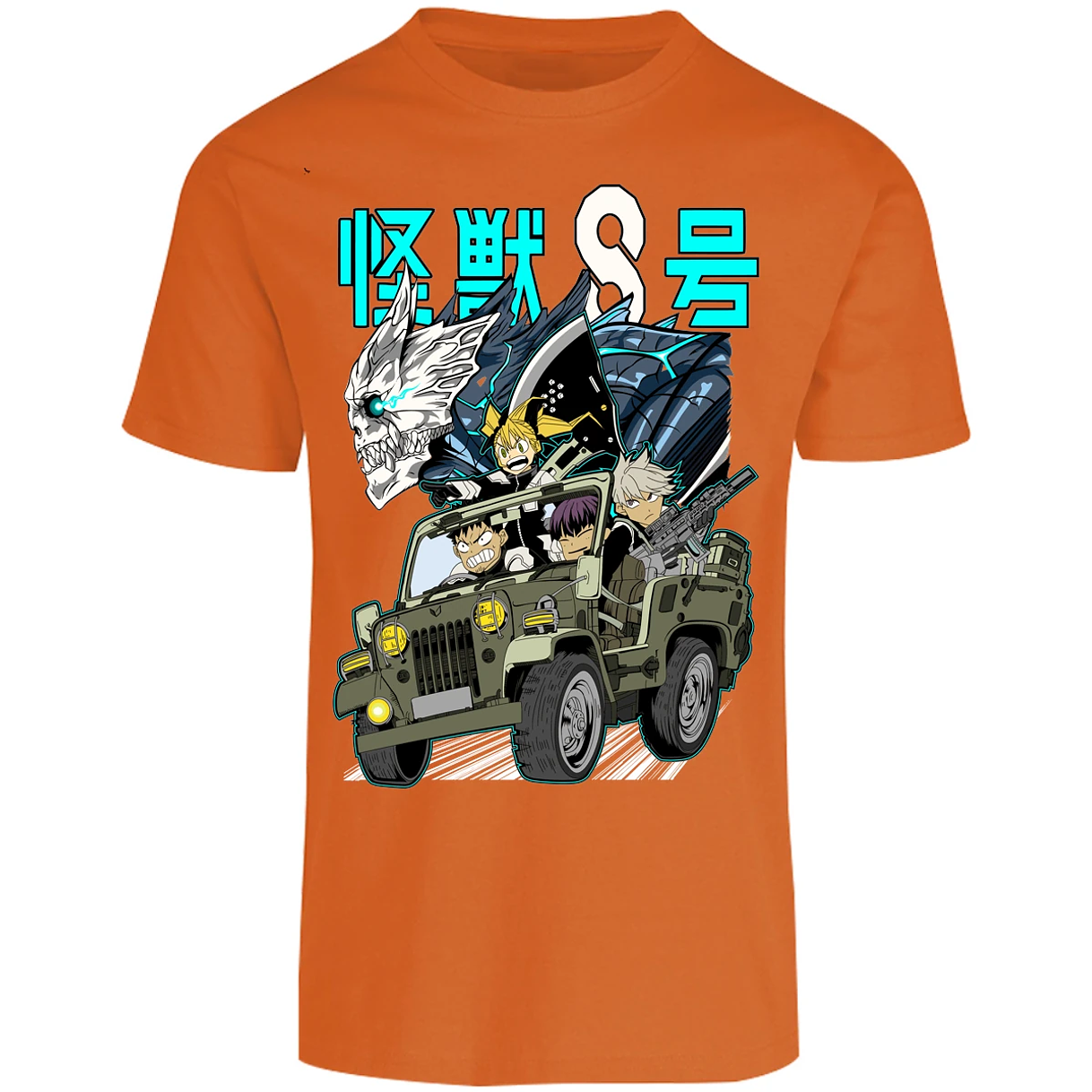 Playera Kaiju 8 Anime Kaiju 8 para Adulto 25