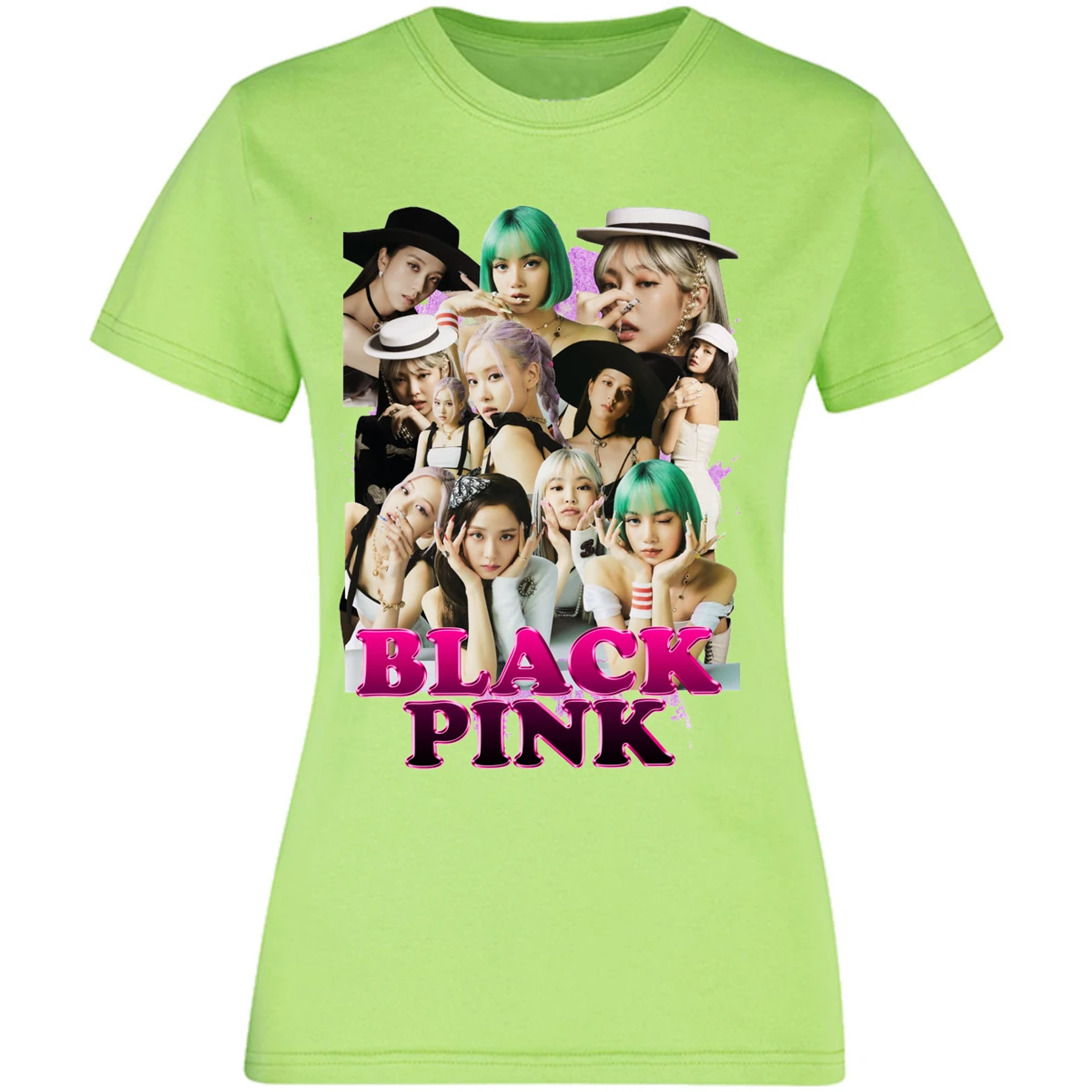 Blusa Musica Black Pink Printable Blusa para Mujer 11