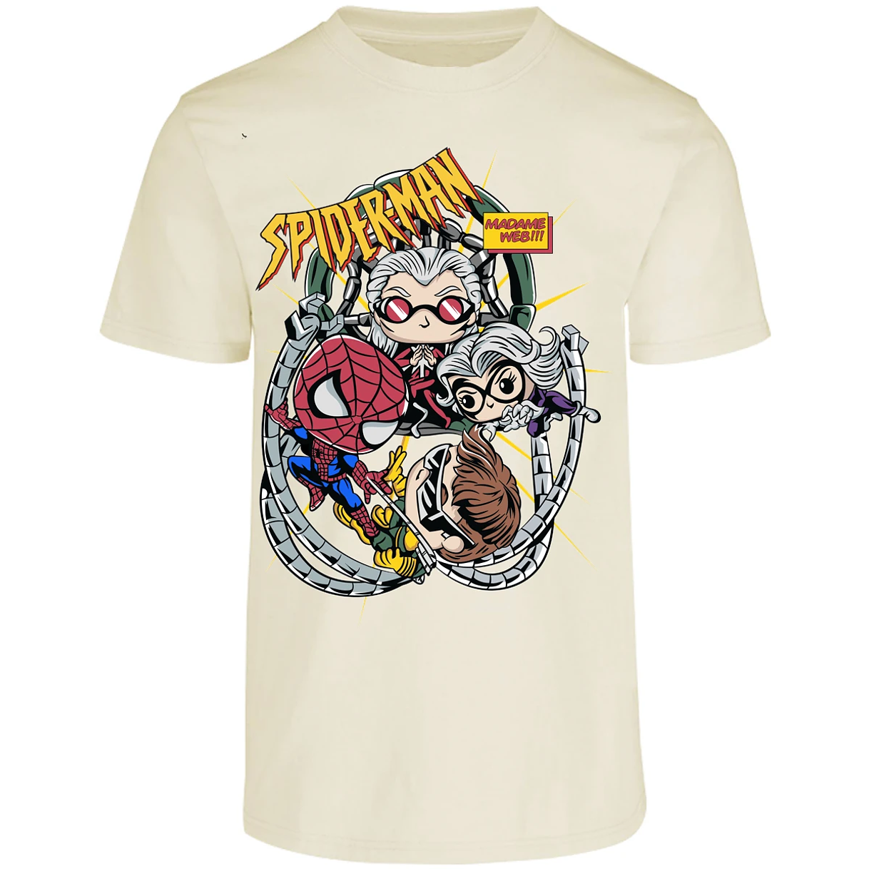 Playera Marvel Spiderman Madame Web para Adulto 2