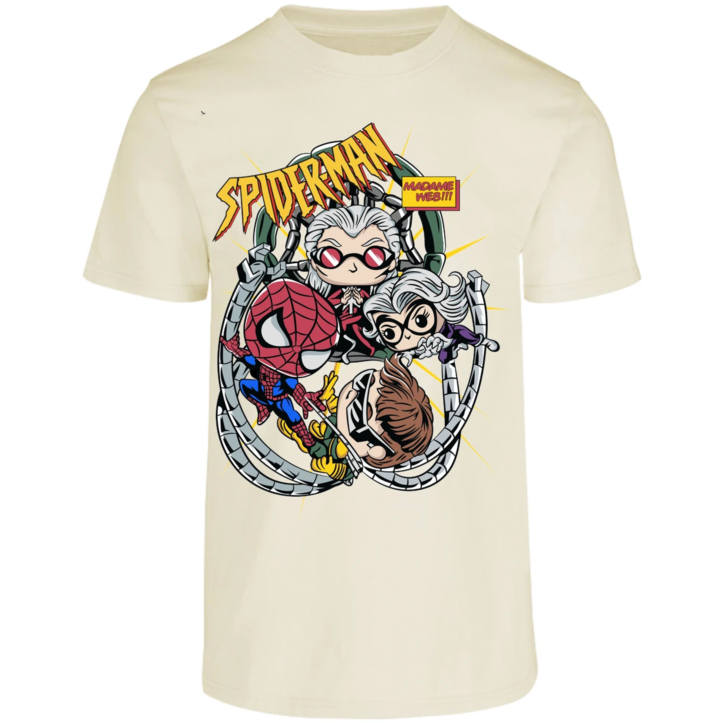 Playera Marvel Spiderman Madame Web para Adulto 2