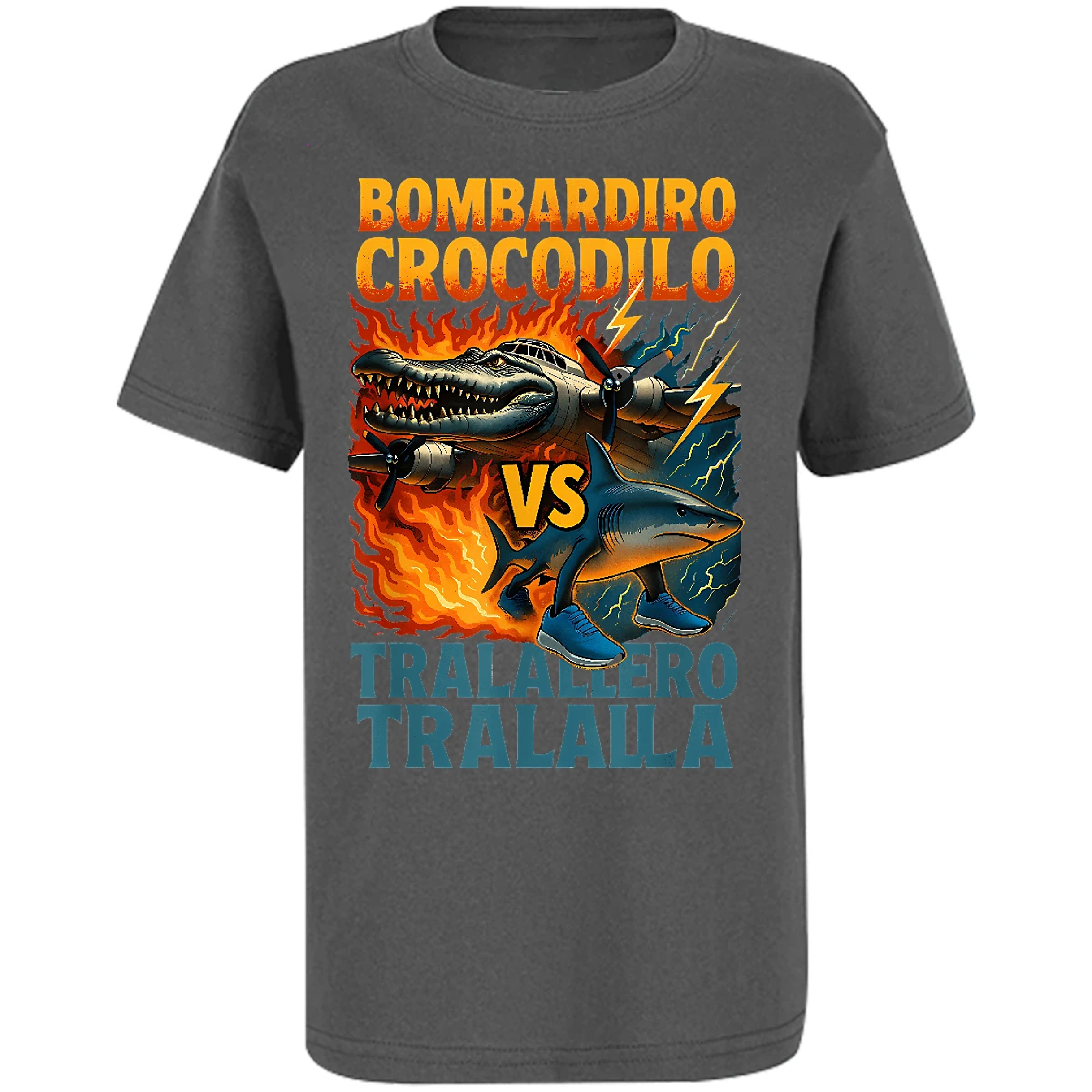 Playera Memes Tralalero Tralal para Niño 15