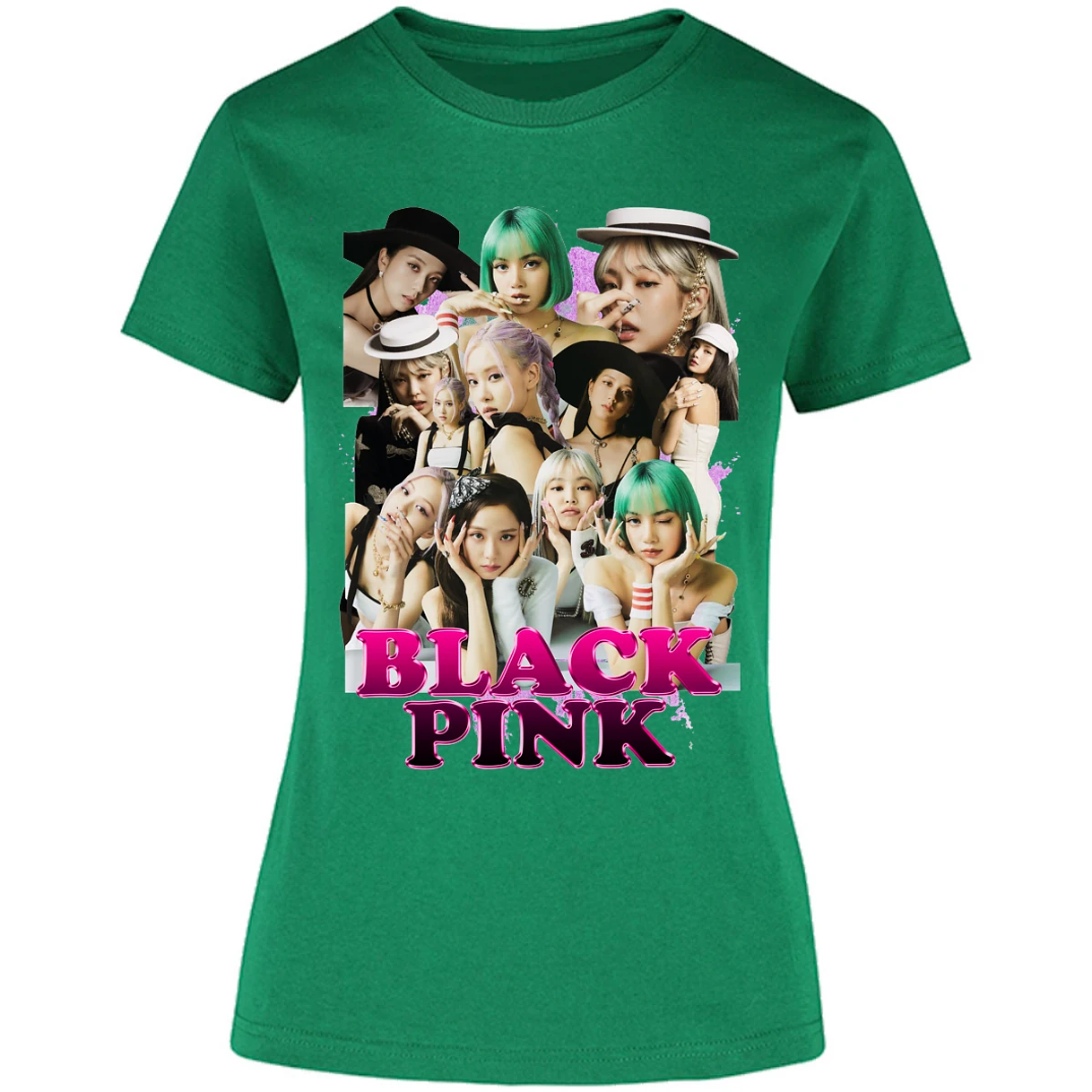 Blusa Musica Black Pink Printable Blusa para Mujer 18