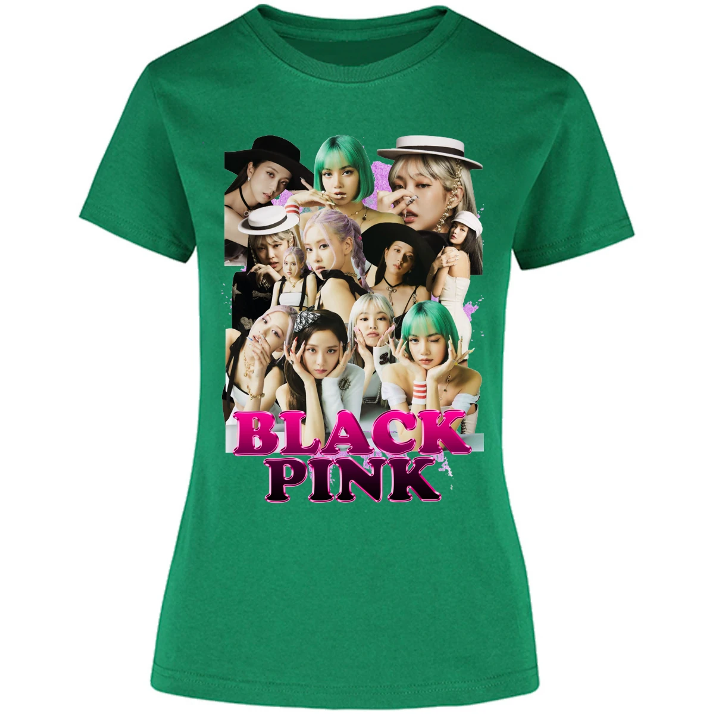 Blusa Musica Black Pink Printable Blusa para Mujer 18