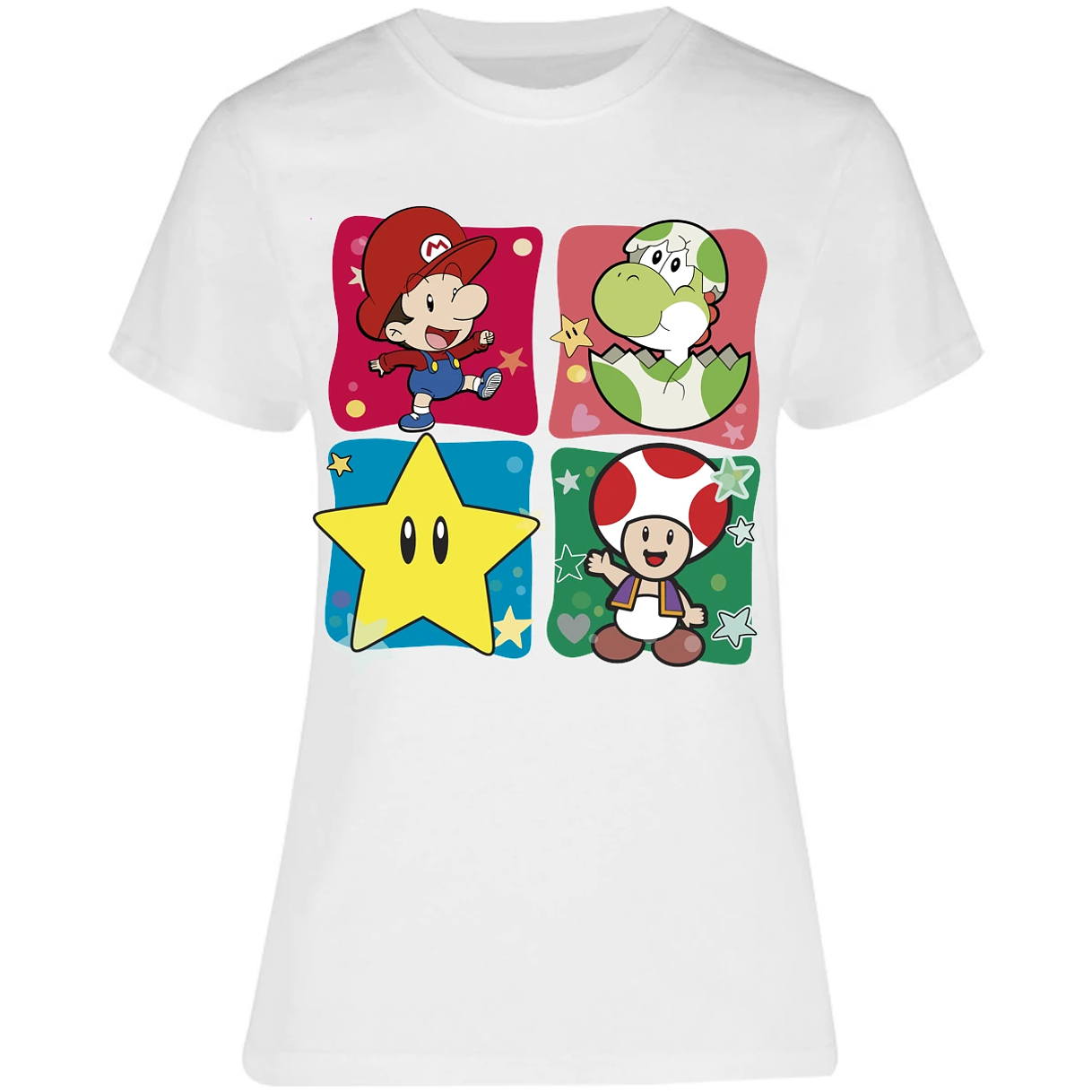 Blusa Mario Bros Baby Mario Blusa para Mujer 17